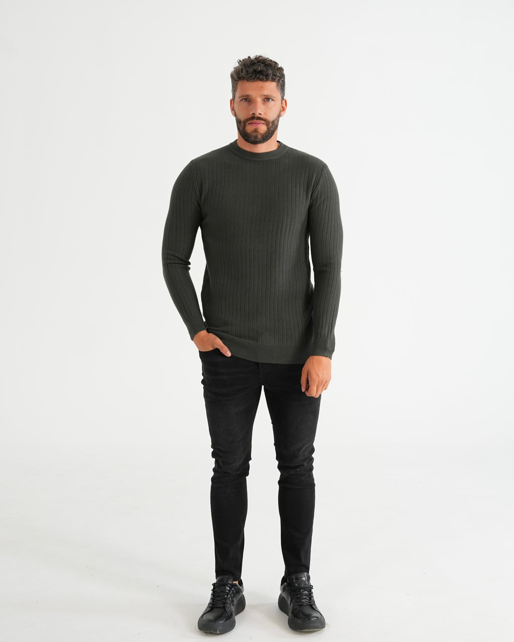 SUÉTER HISA032 GRIS