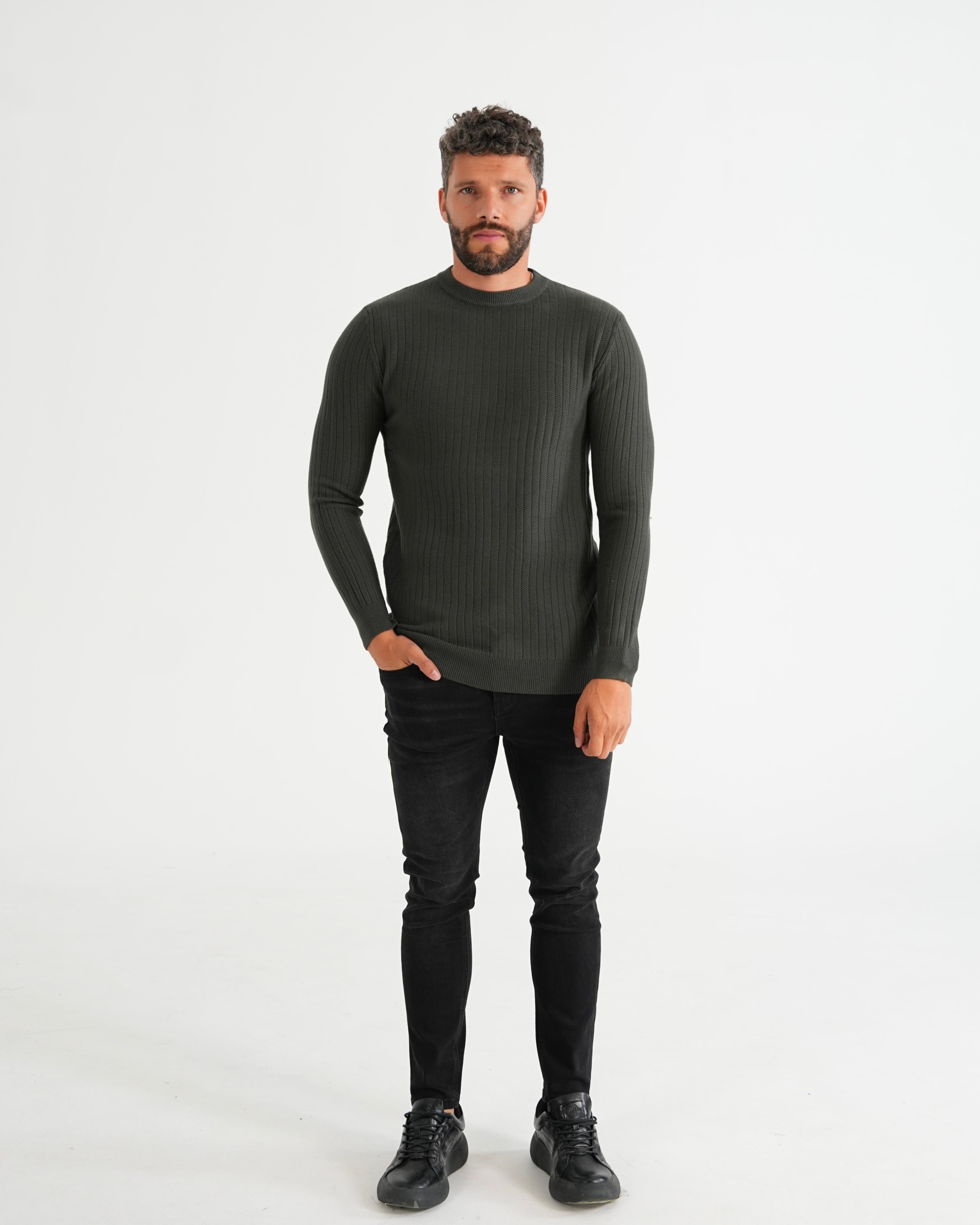 SUÉTER HISA032 GRIS
