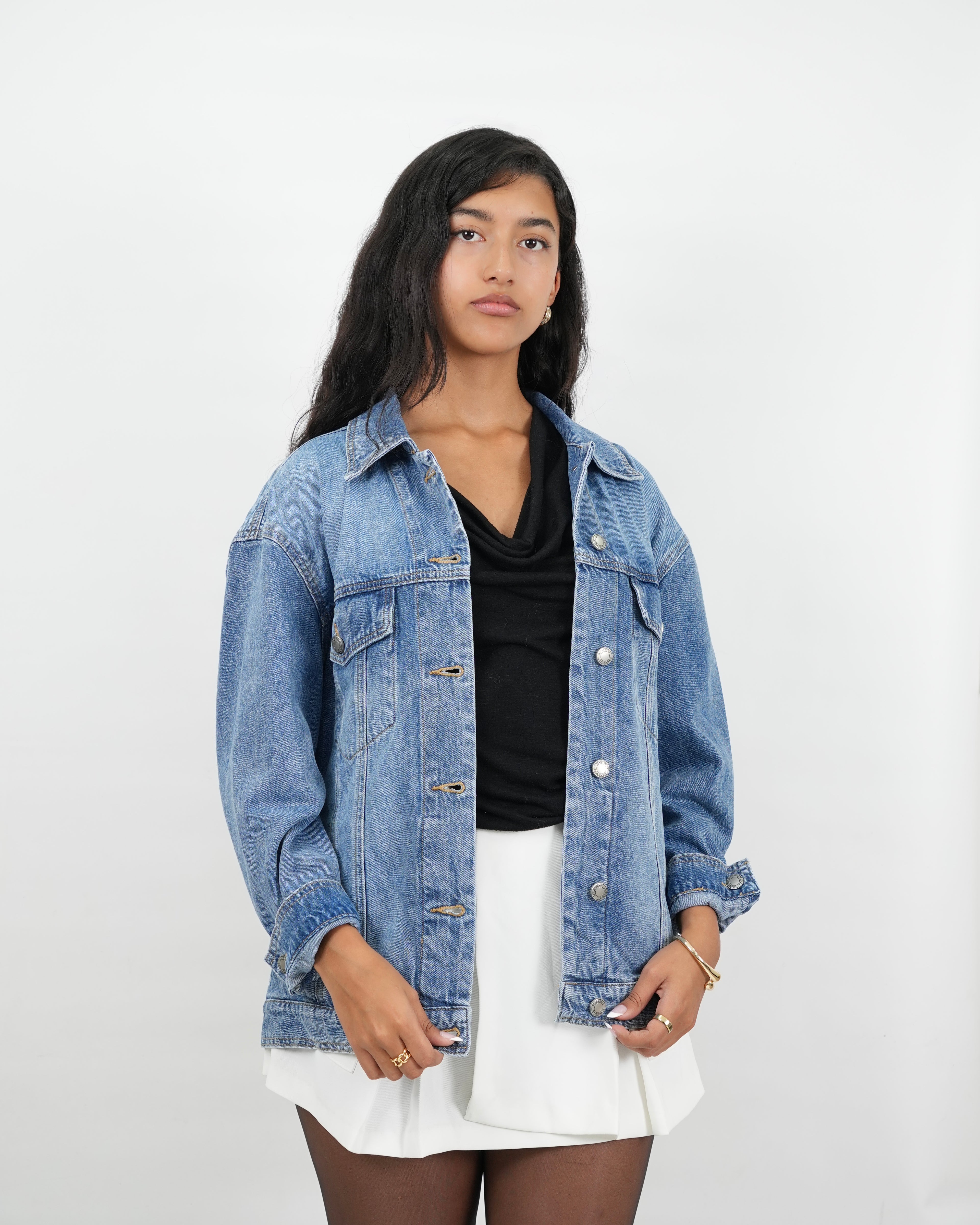 CHAQUETA DENIM MVR015 AZUL
