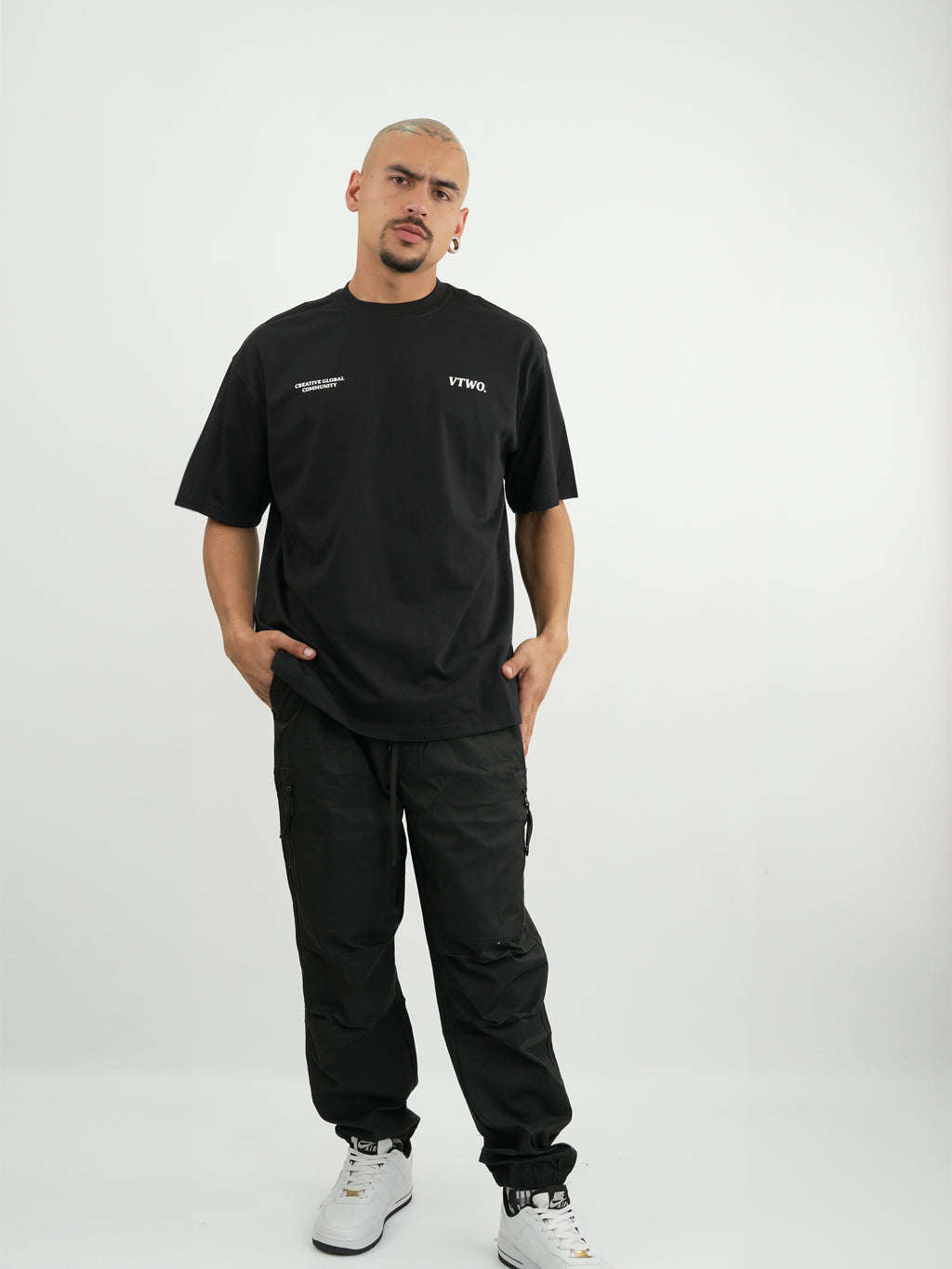 CAMISETA FCA015 NEGRO