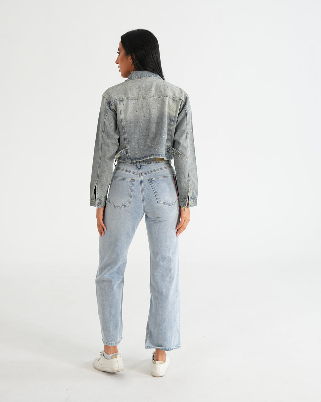 CHAQUETA DENIM JMVR008 AZUL