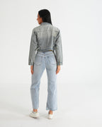 CHAQUETA DENIM JMVR008 AZUL