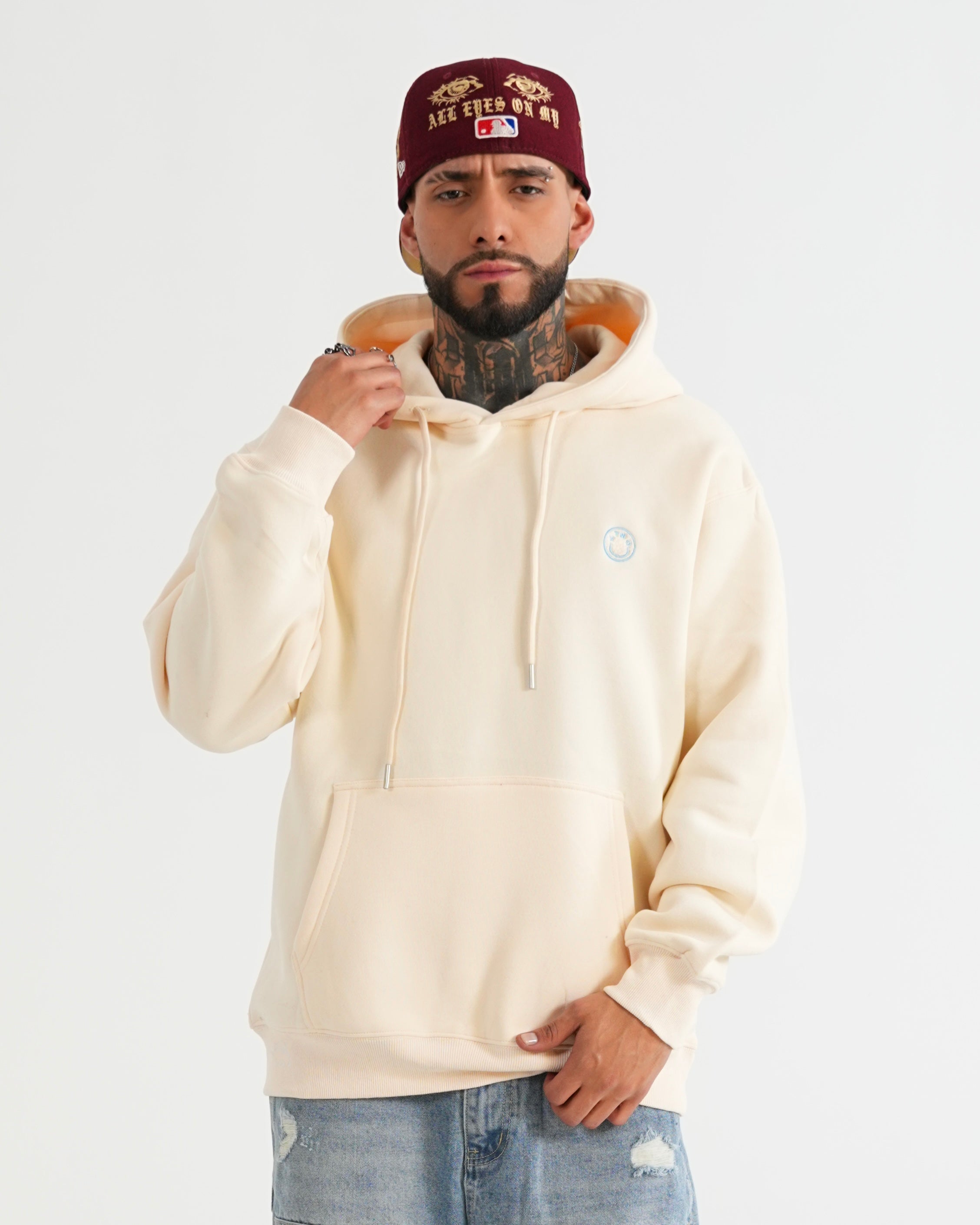 HOODIE FSA085 BEIGE