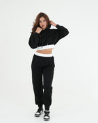 SUDADERA MST003 NEGRO