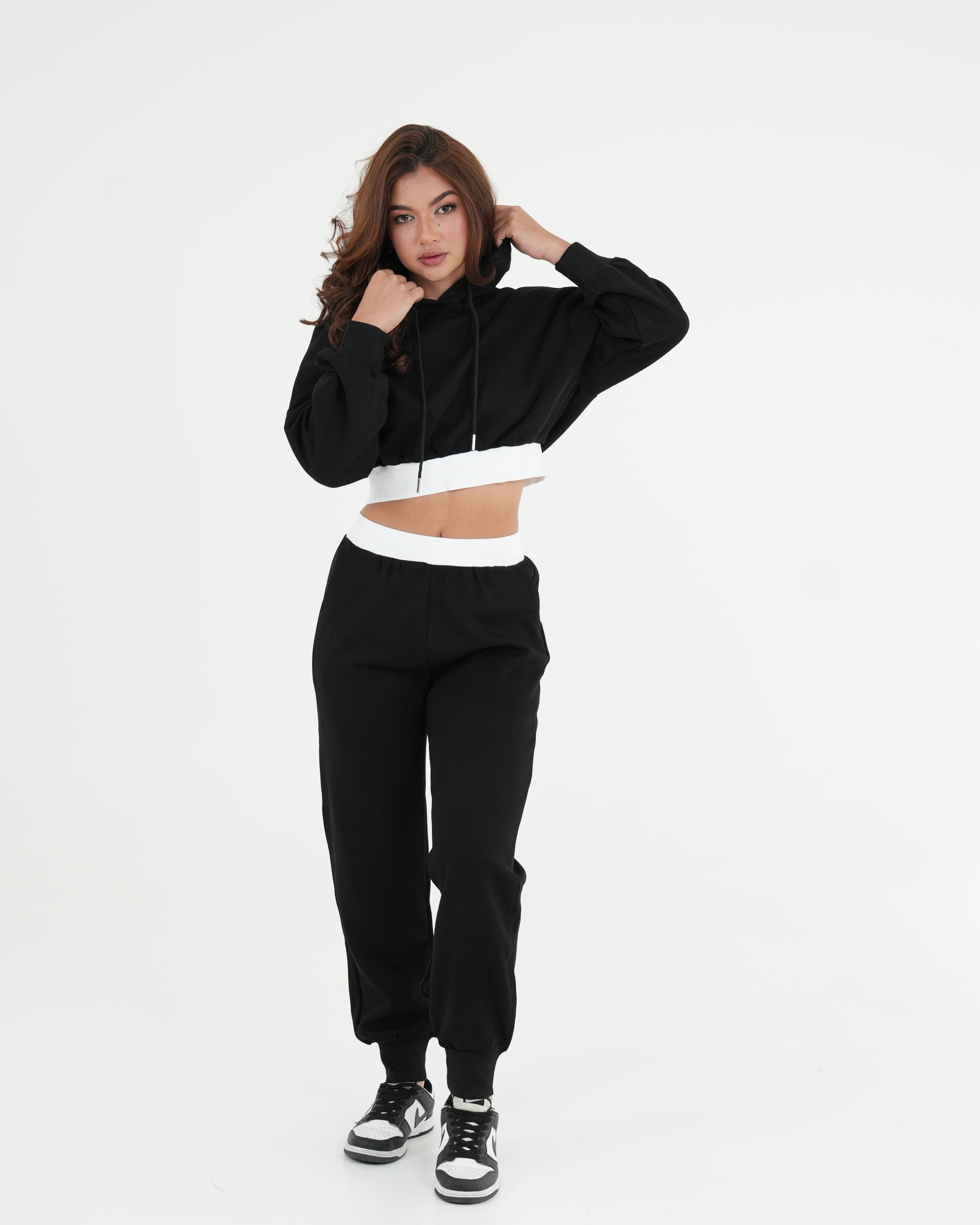 SUDADERA MST003 NEGRO