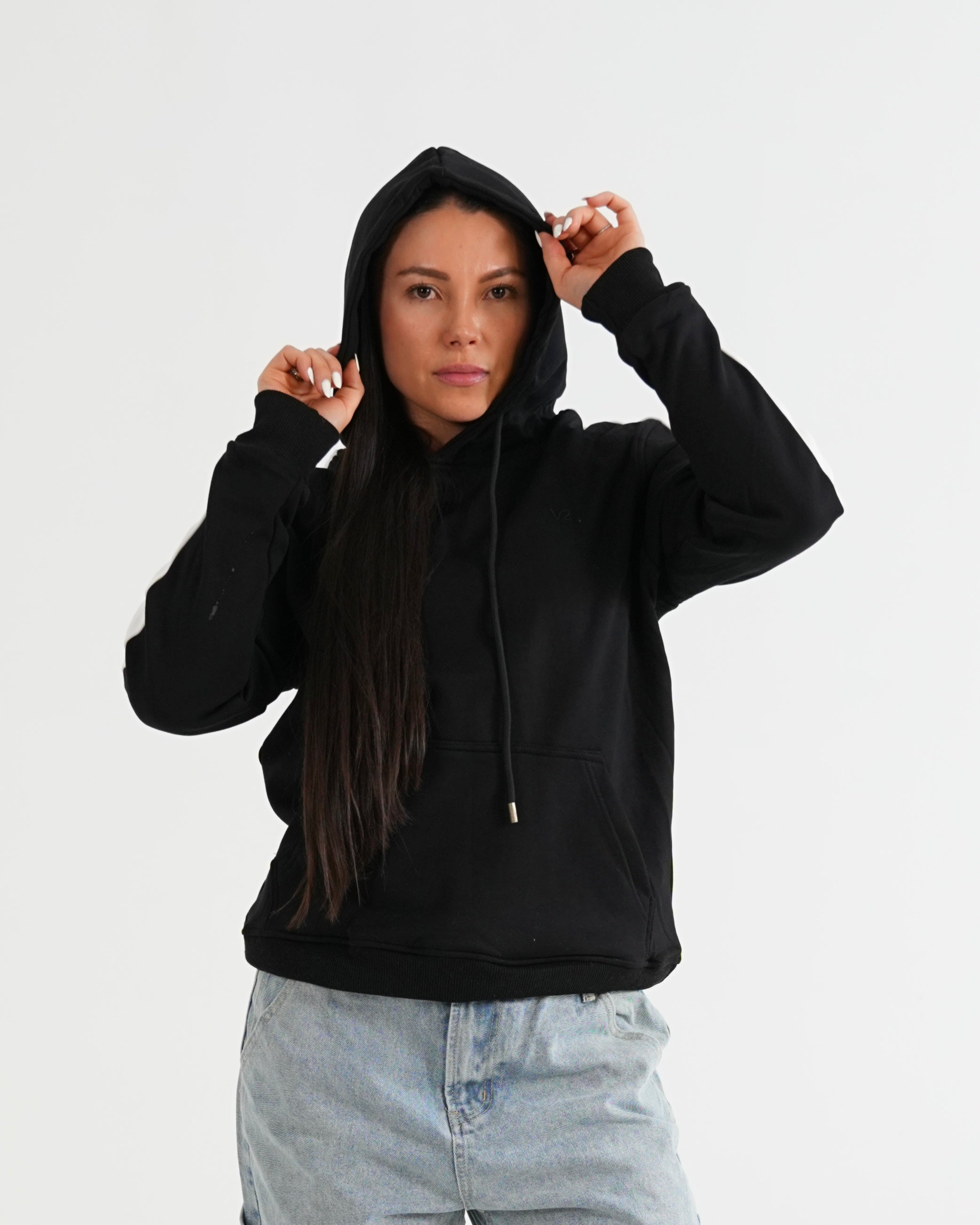 HOODIE LSA024 NEGRO