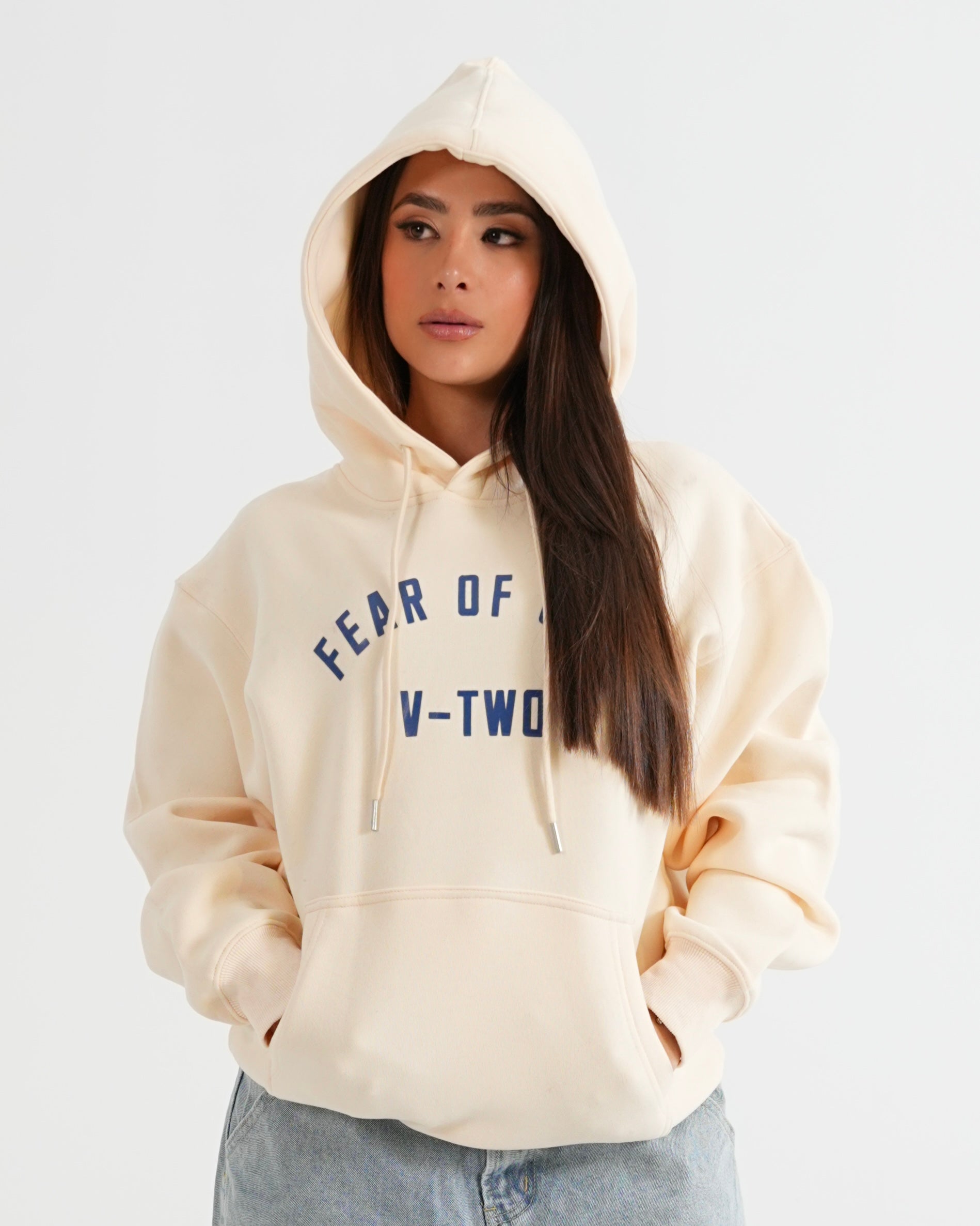 HOODIE FSA080 BEIGE