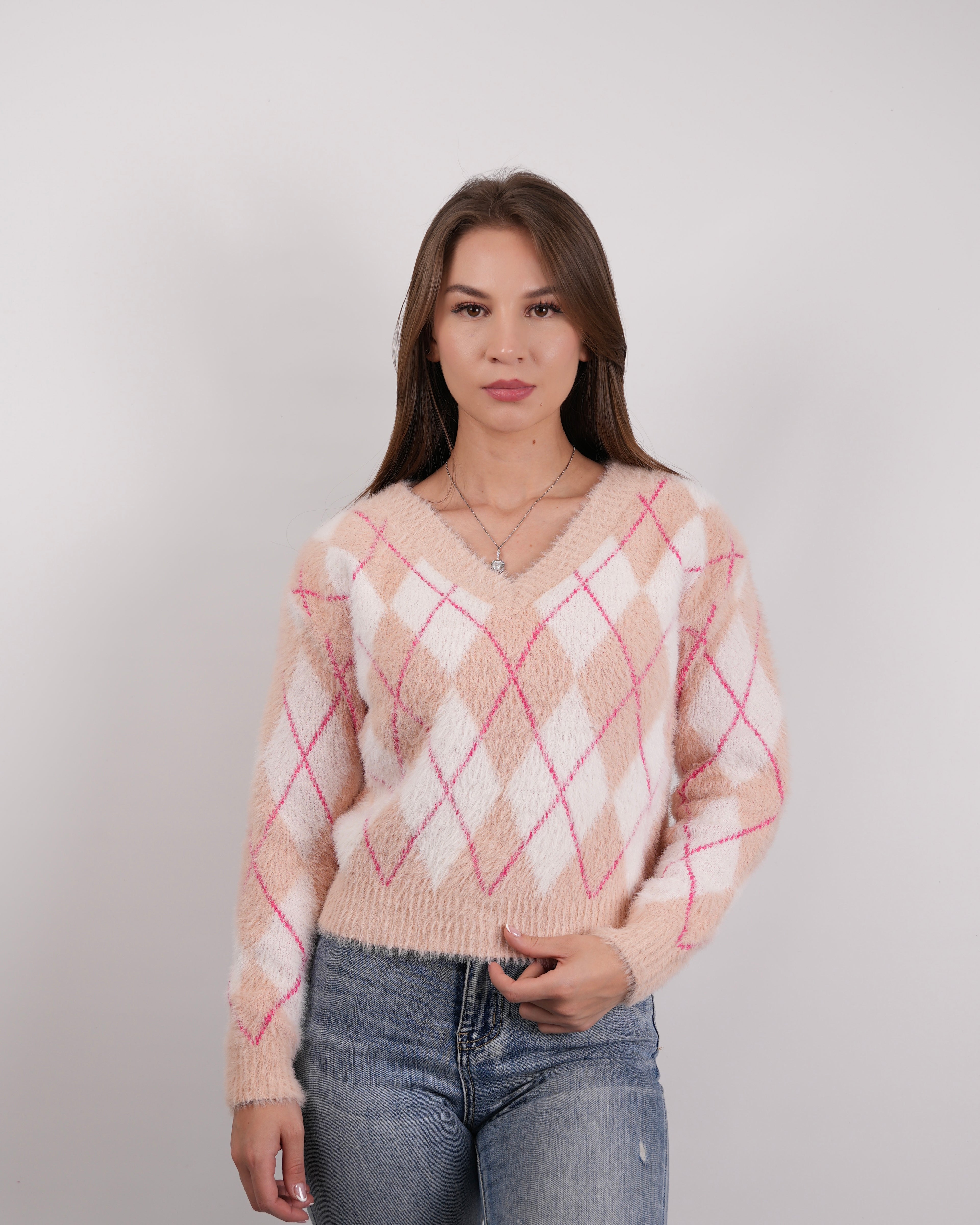SUÉTER MSA123 ROSA