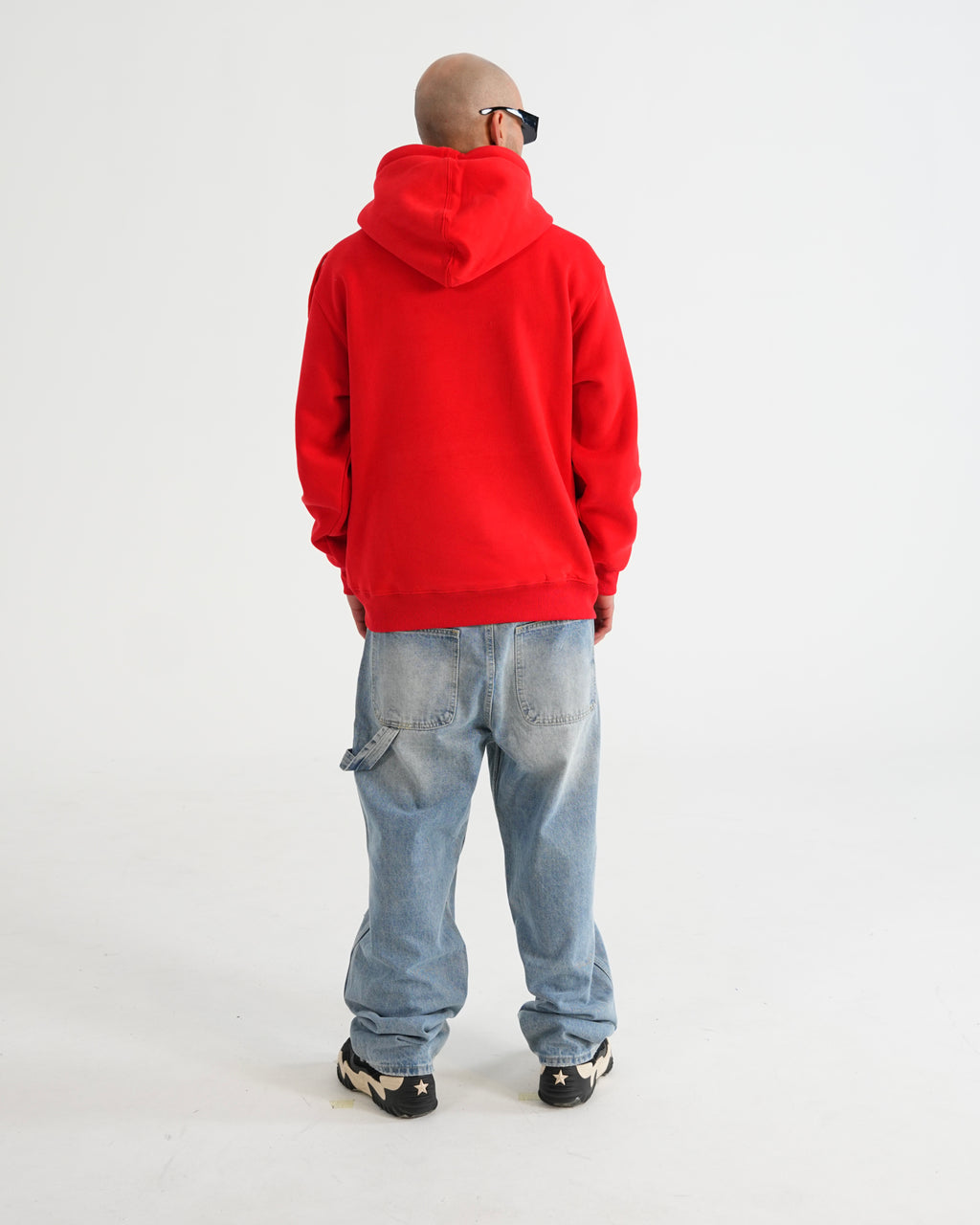 HOODIE FSA079 ROJO
