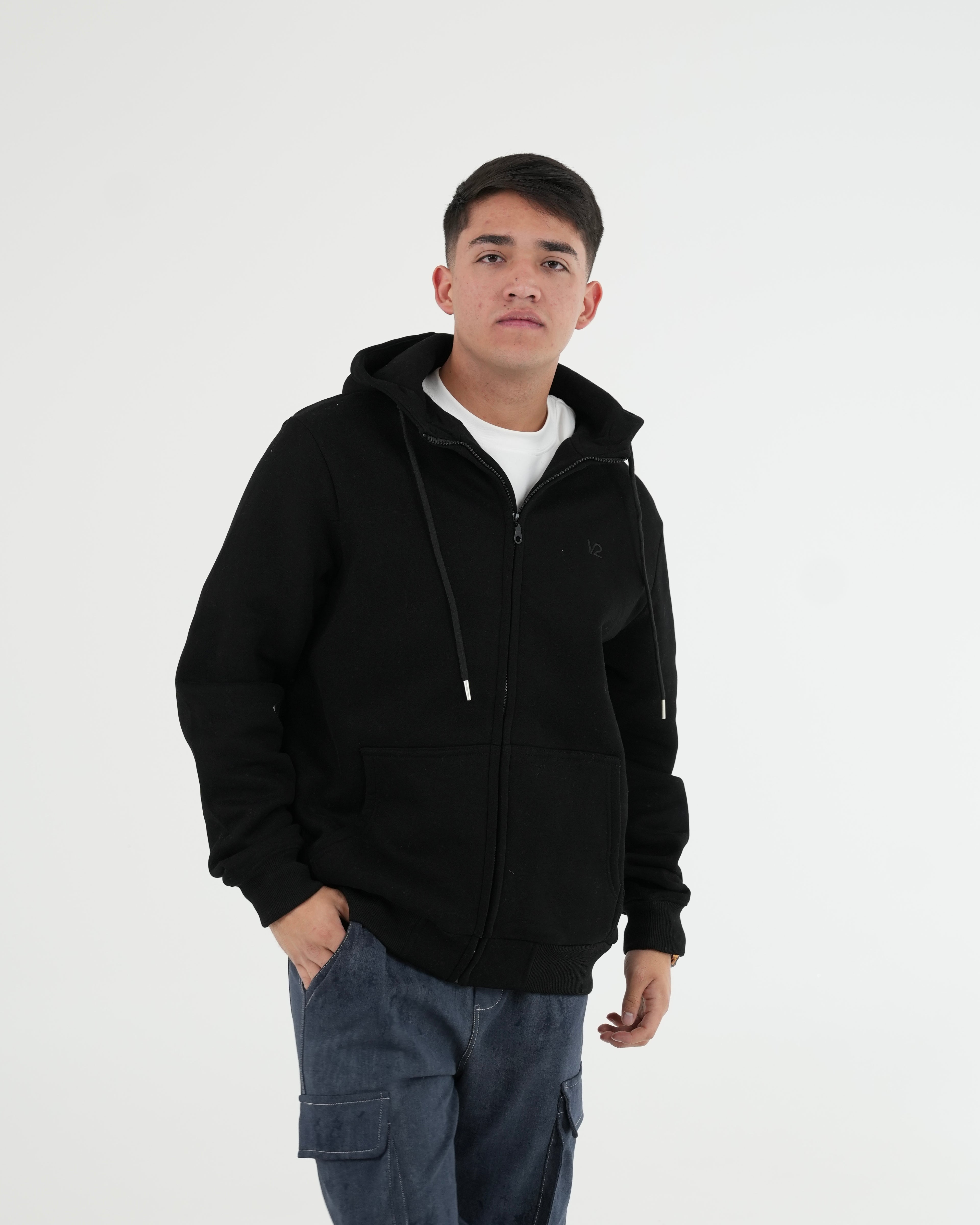 CHAQUETA FSA054 NEGRO