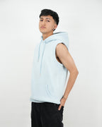 HOODIE  CHALECO SA130 AZUL CLARO