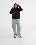 HOODIE LSA024 NEGRO