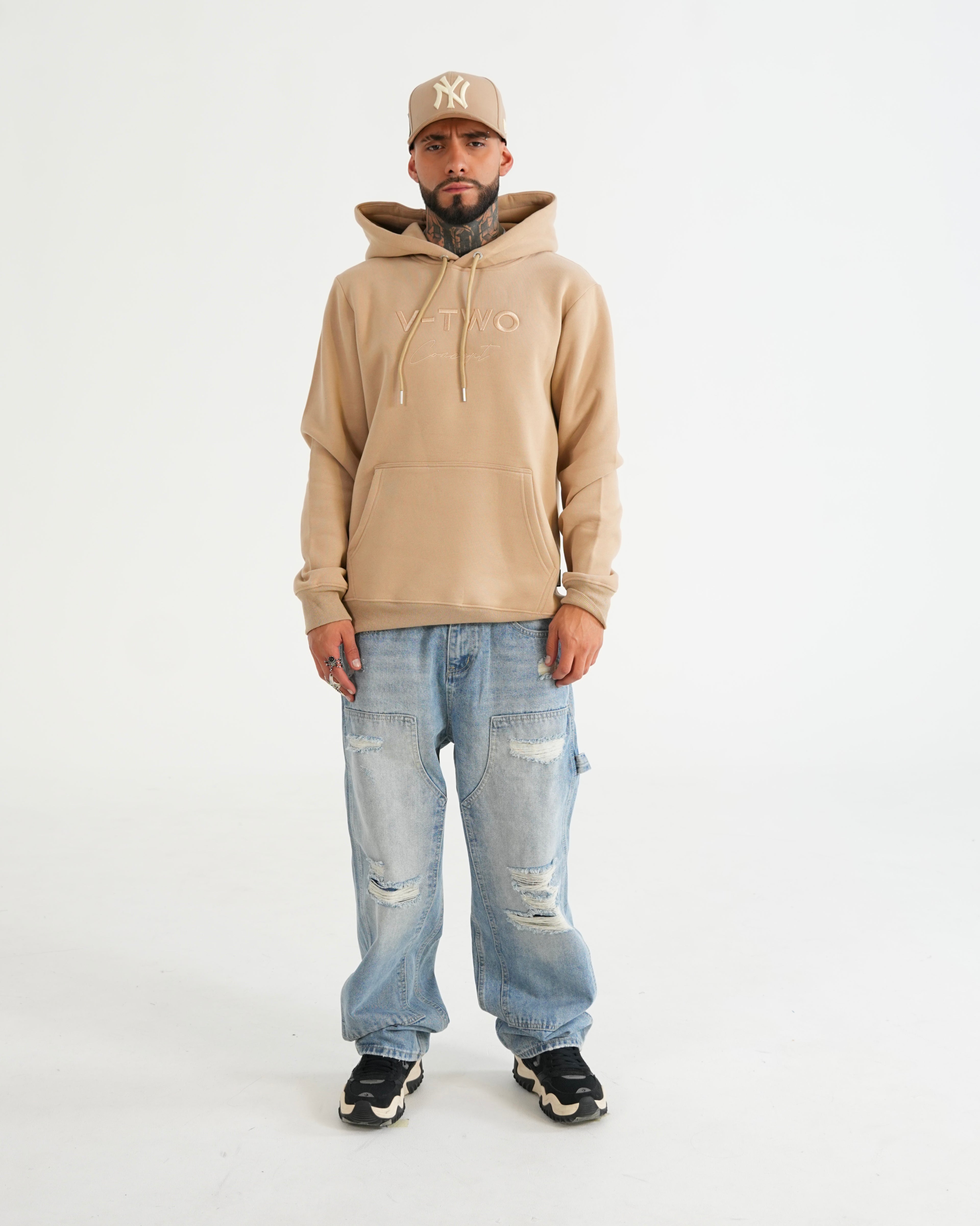 HOODIE FSA070 KHAKI