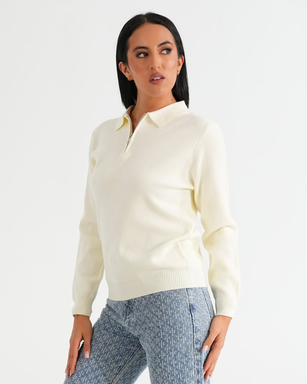 SUÉTER HISA021 BLANCO