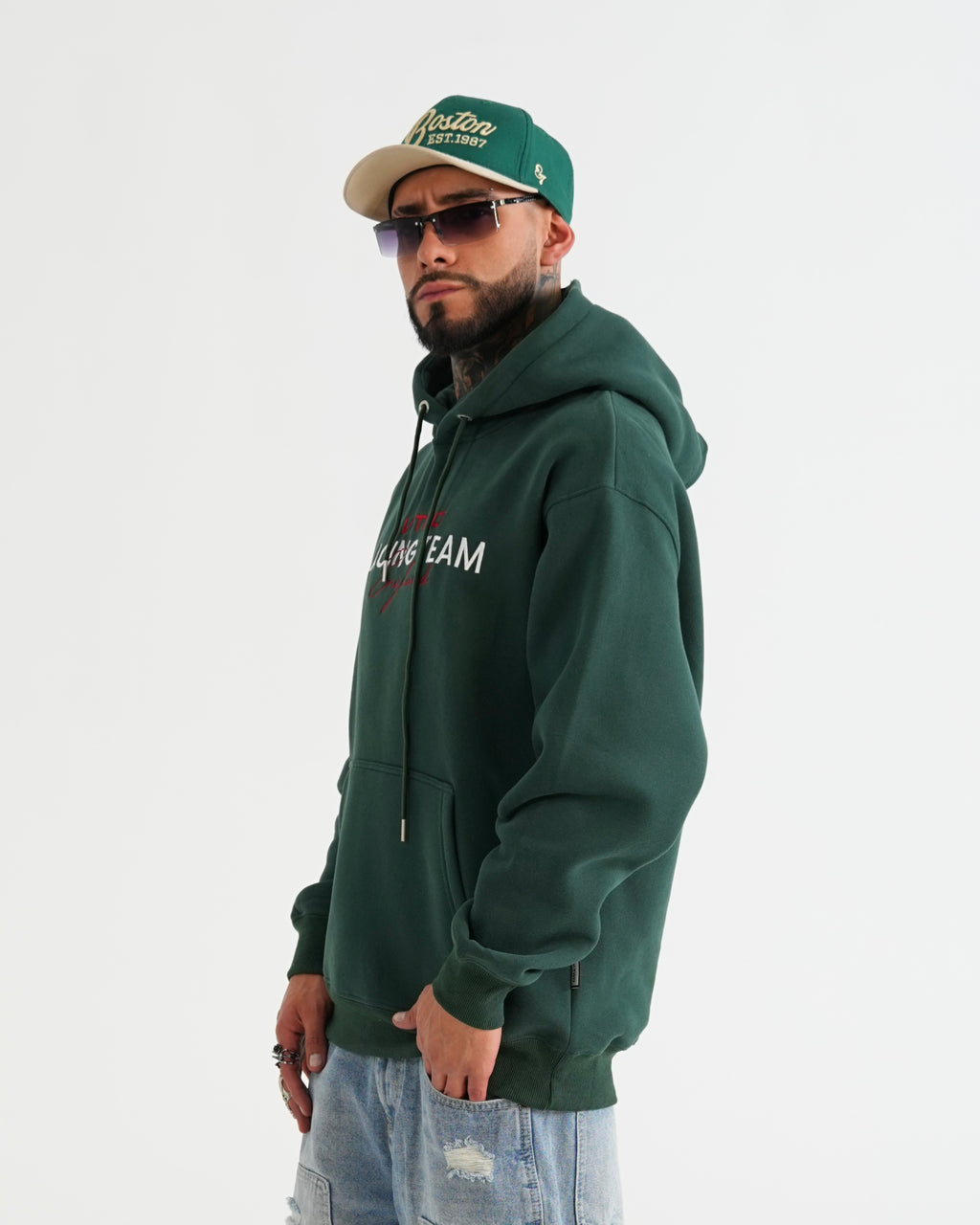 HOODIE FSA079 VERDE