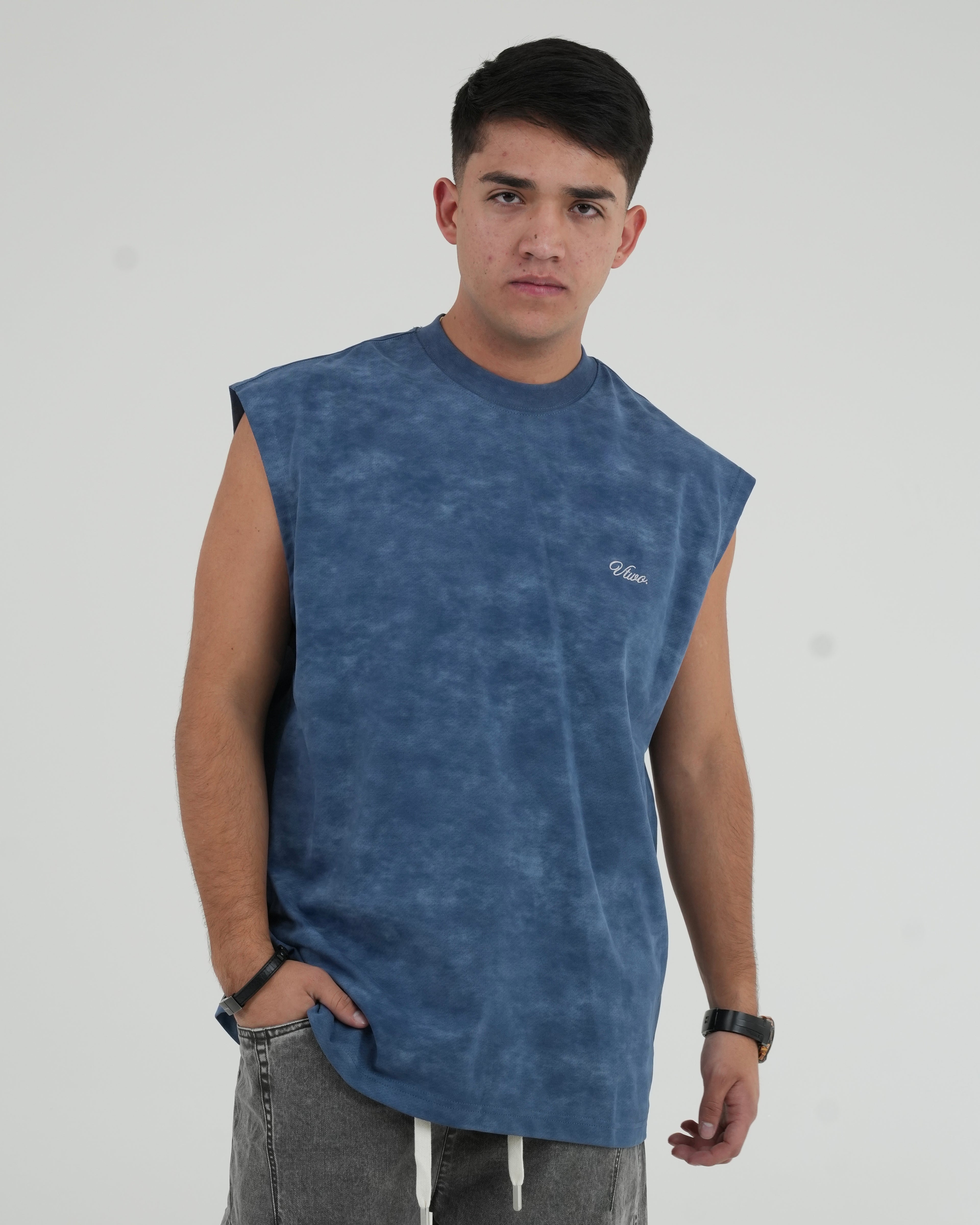 CAMISA FCA017 AZUL