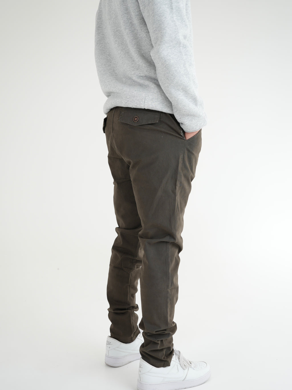 PANTALON DRILL DP002 AA VERDE