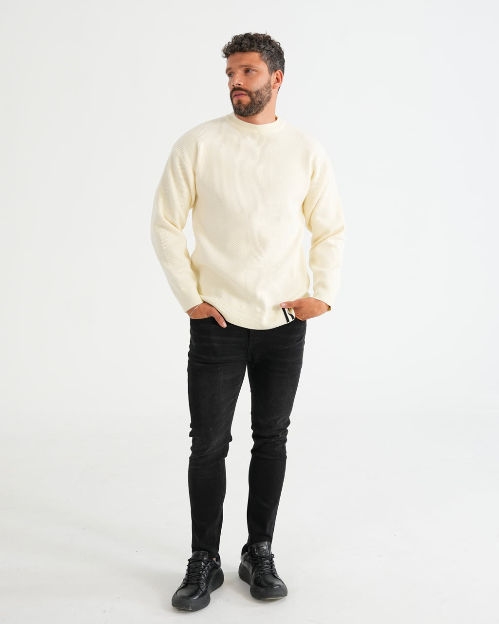 SUÉTER HISA028 BLANCO