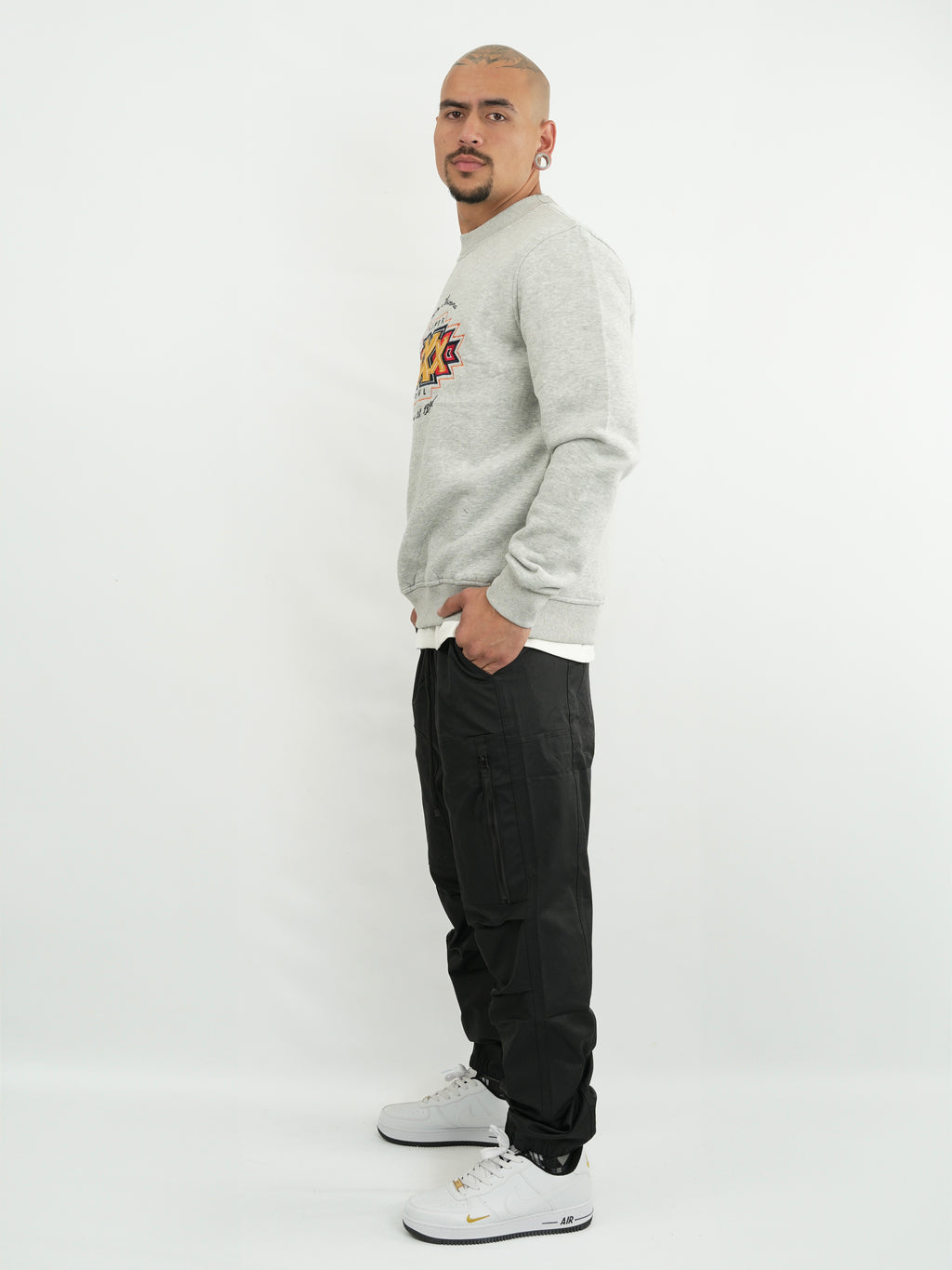 BUZO LSA021 GRIS