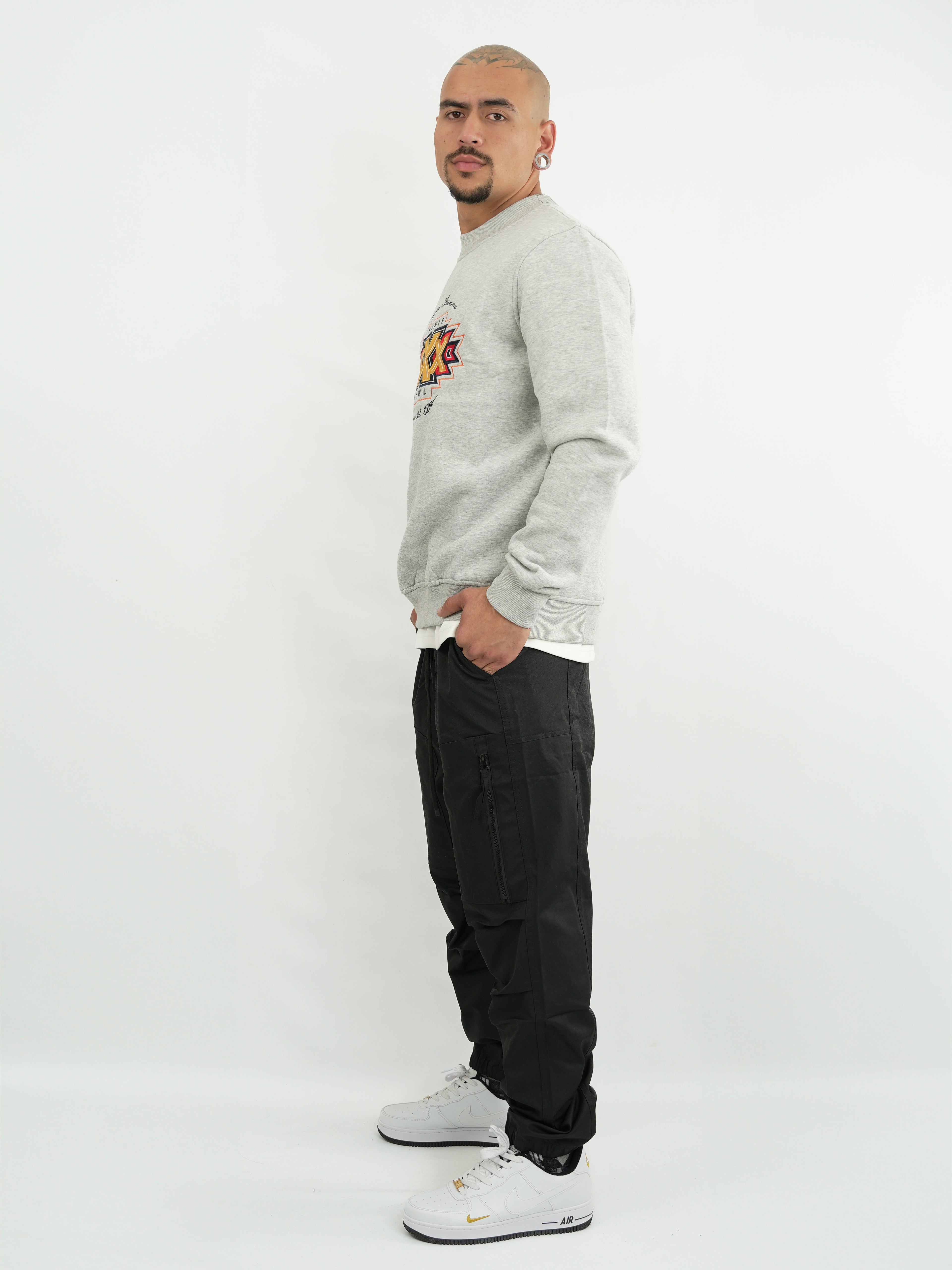 BUZO LSA021 GRIS