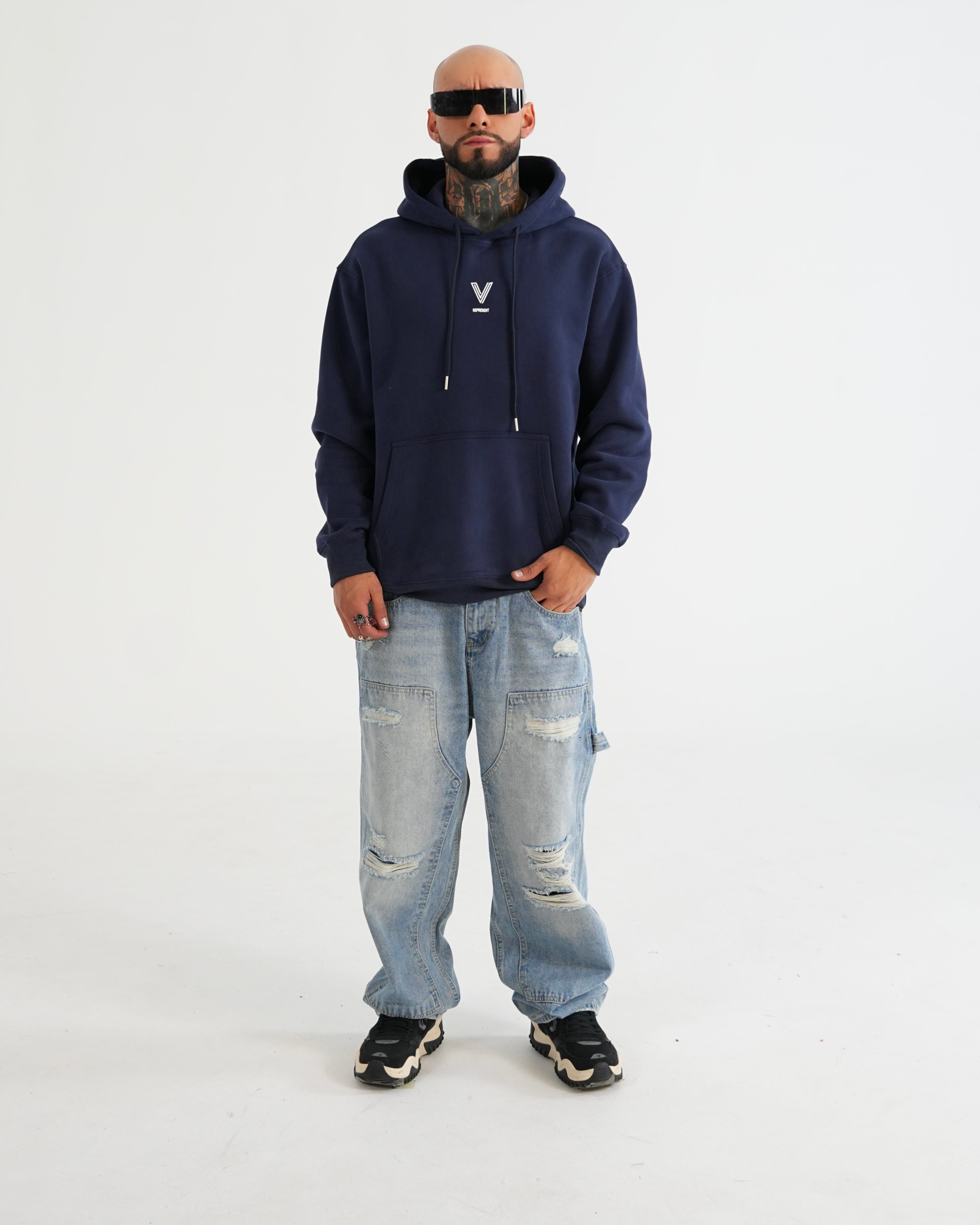 HOODIE FSA083 AZUL