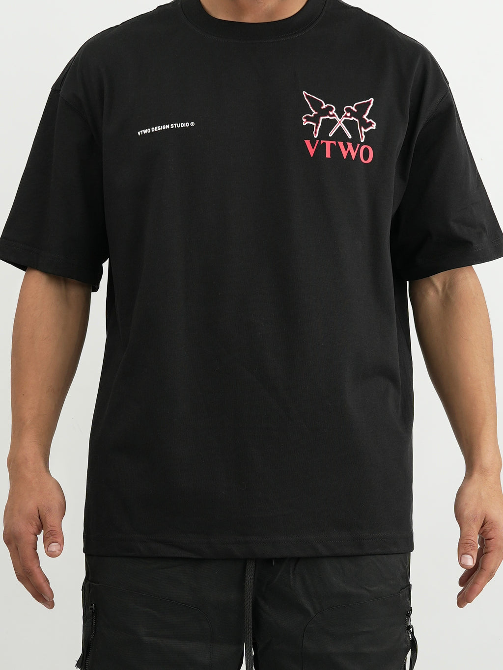 CAMISETA FCA007 NEGRO