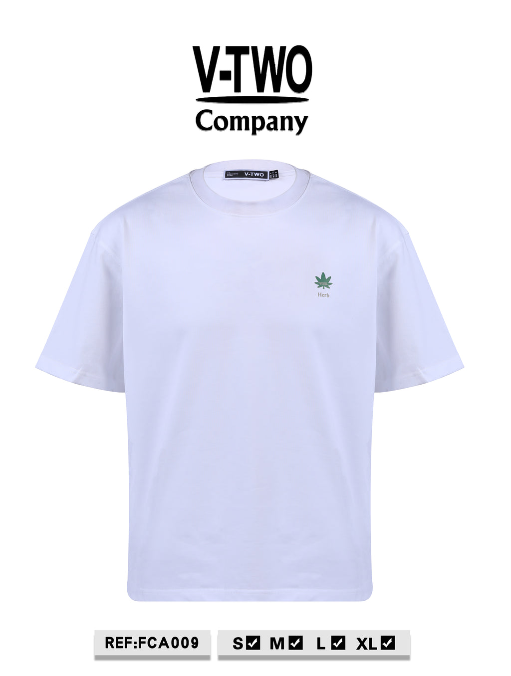 CAMISETA FCA009 BLANCA