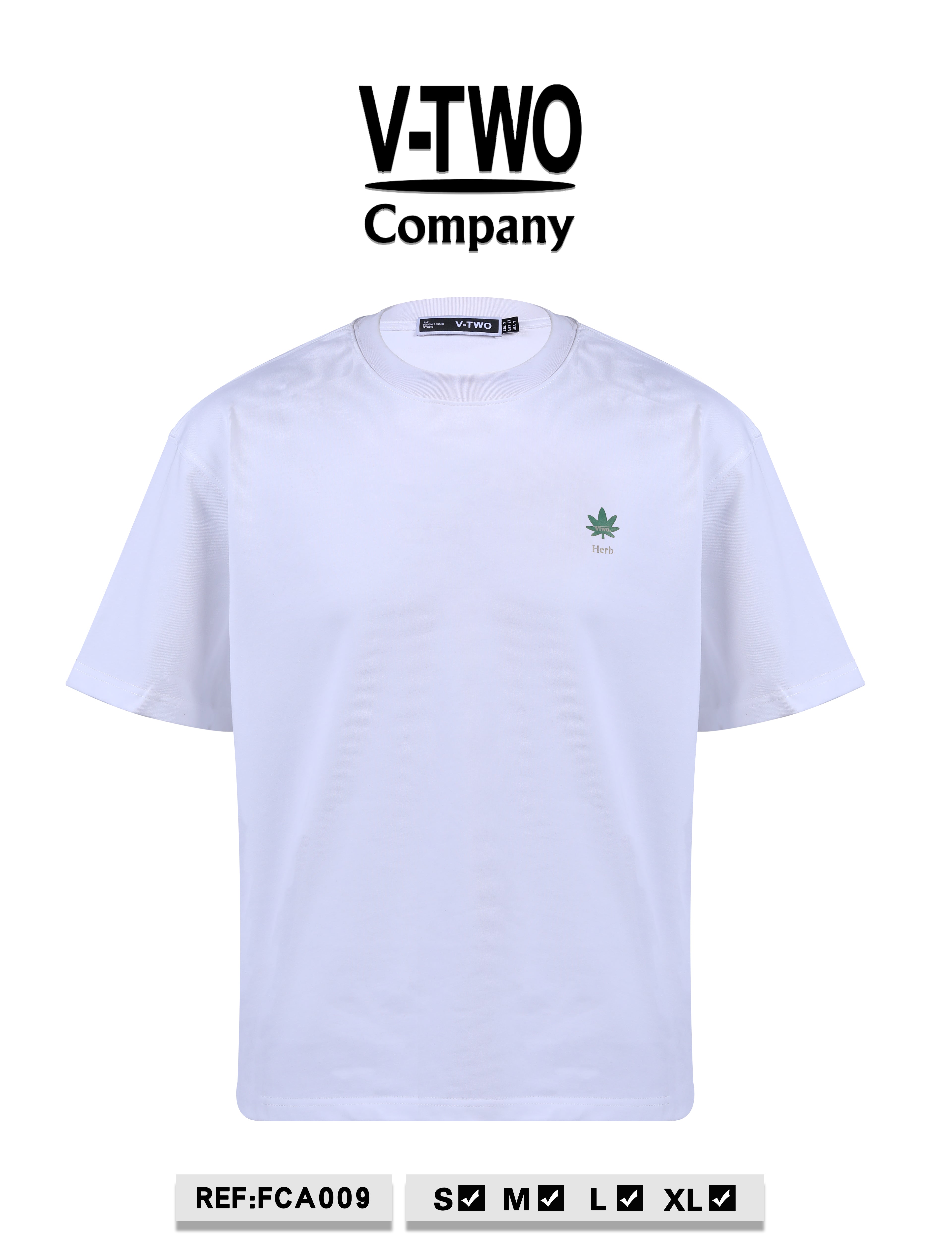 CAMISETA FCA009 BLANCA