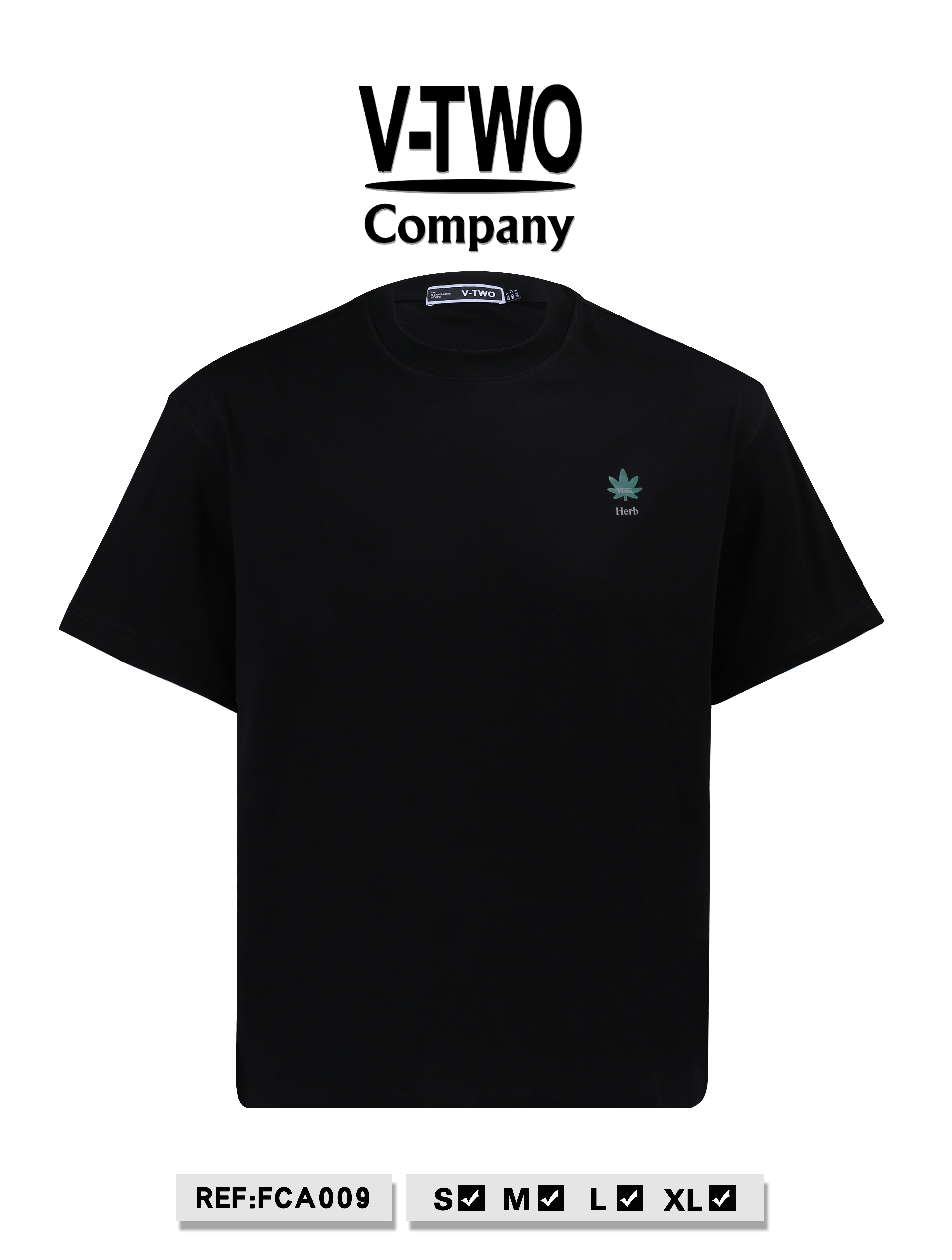 CAMISETA FCA009 NEGRO