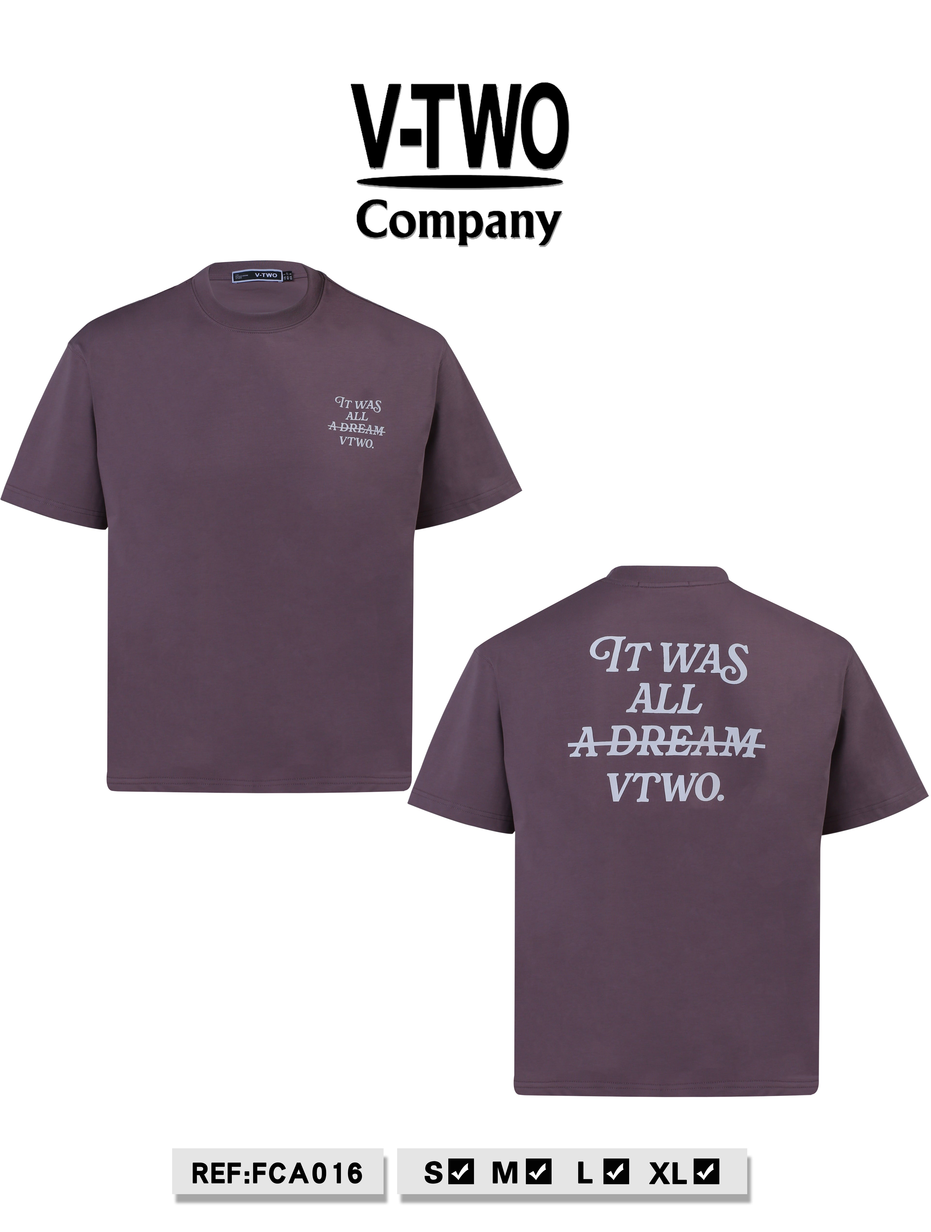 CAMISETA FCA016 MORA