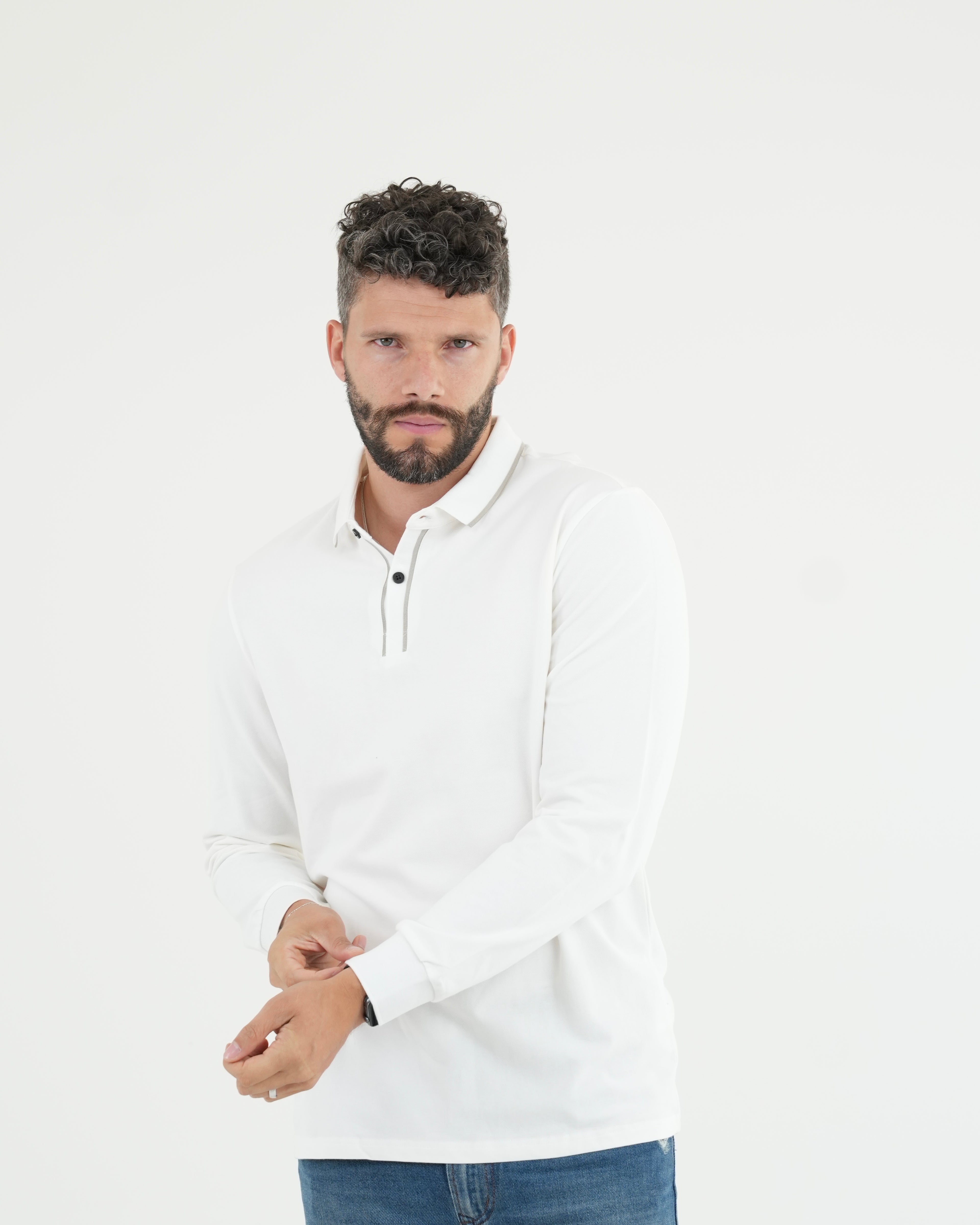CAMISA CAP008 BLANCO