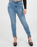 JEAN SKINNY JD001 MJAA AZUL