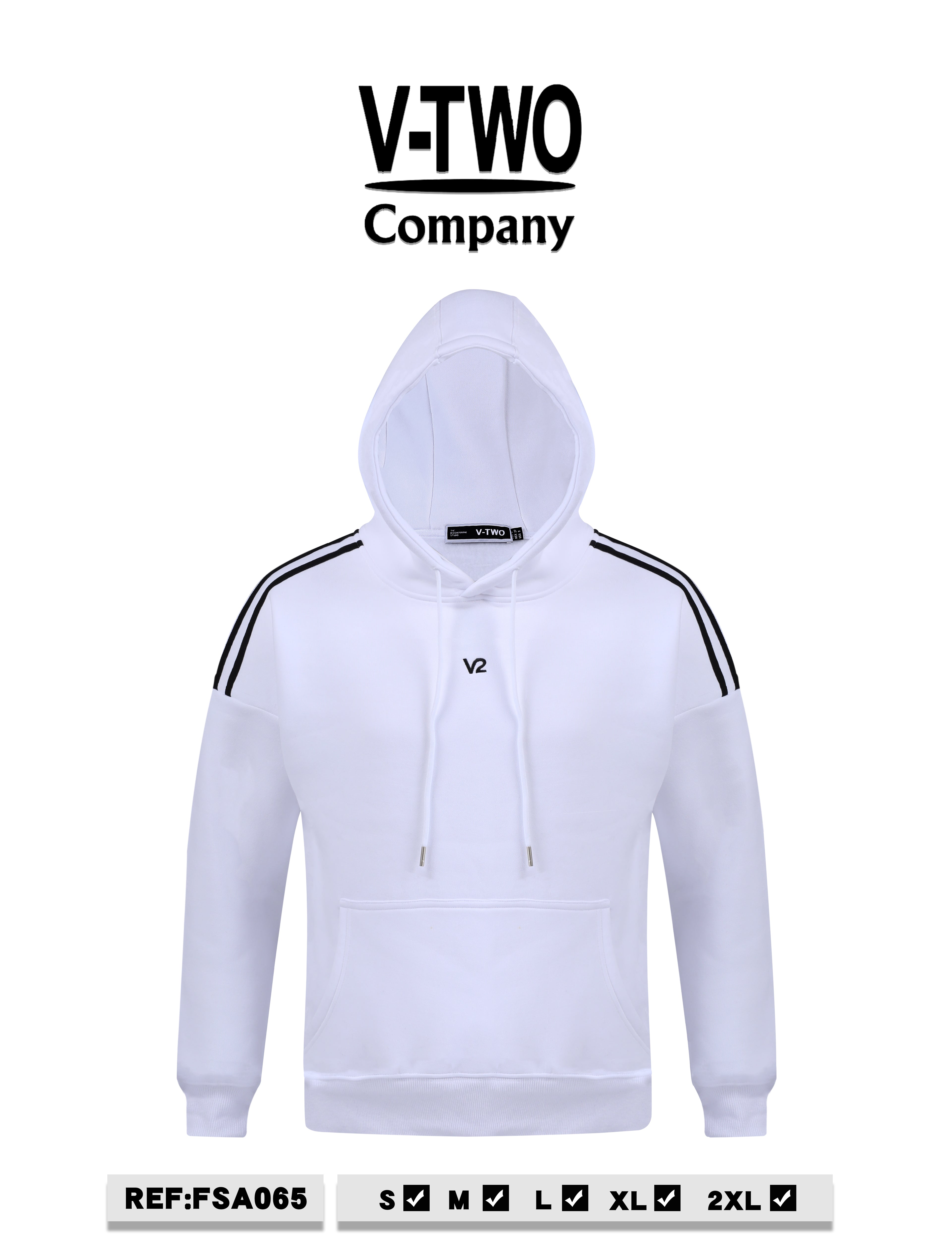 HOODIE FSA065 BLANCO