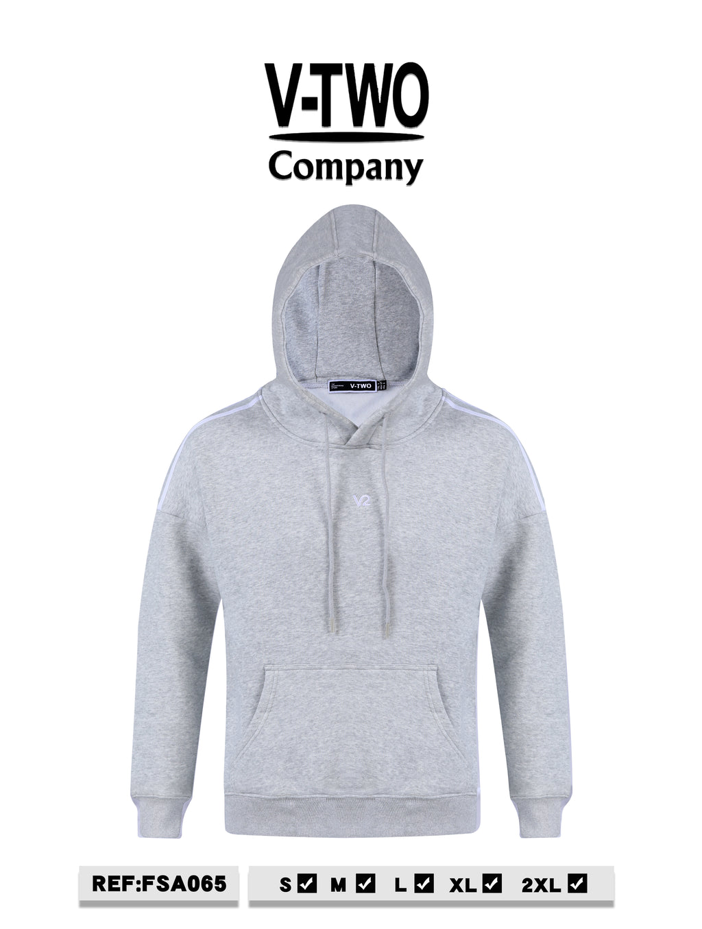 HOODIE FSA065 GRIS