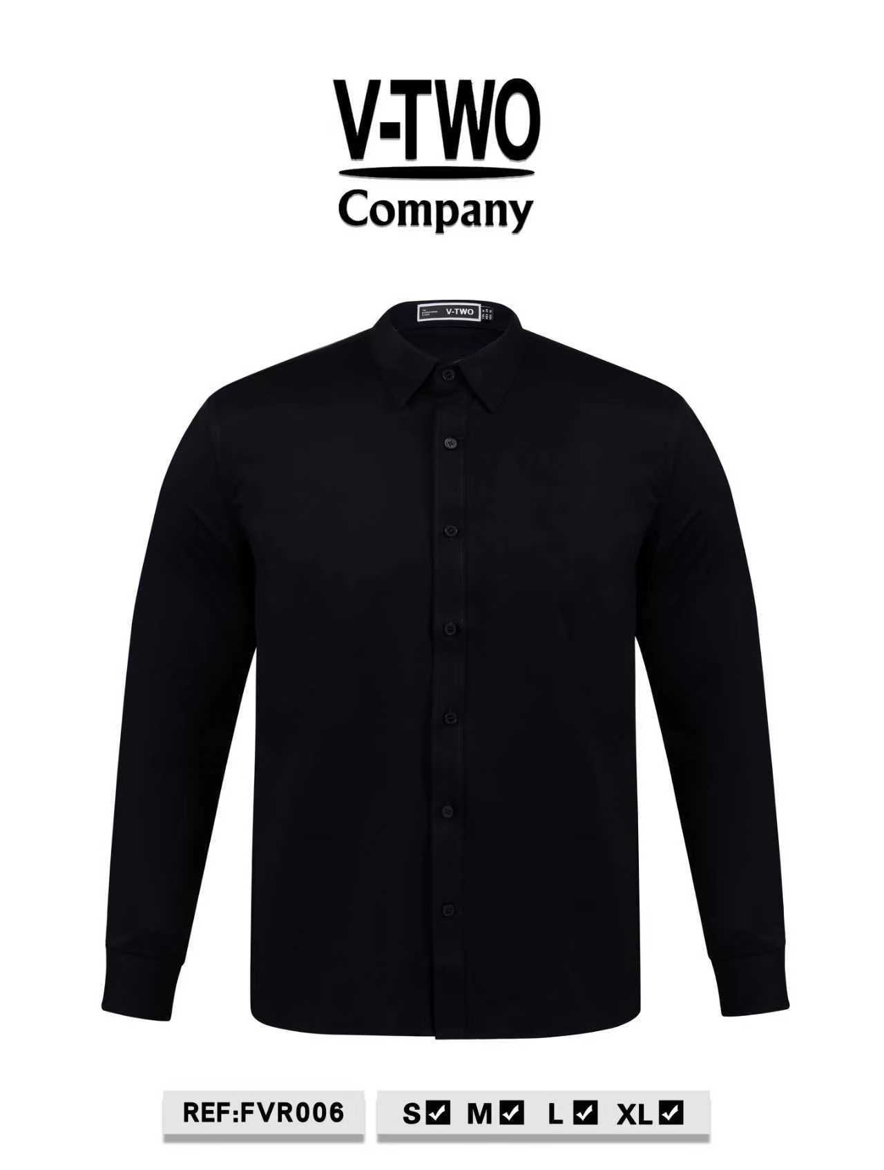 CAMISA FVR006 NEGRO