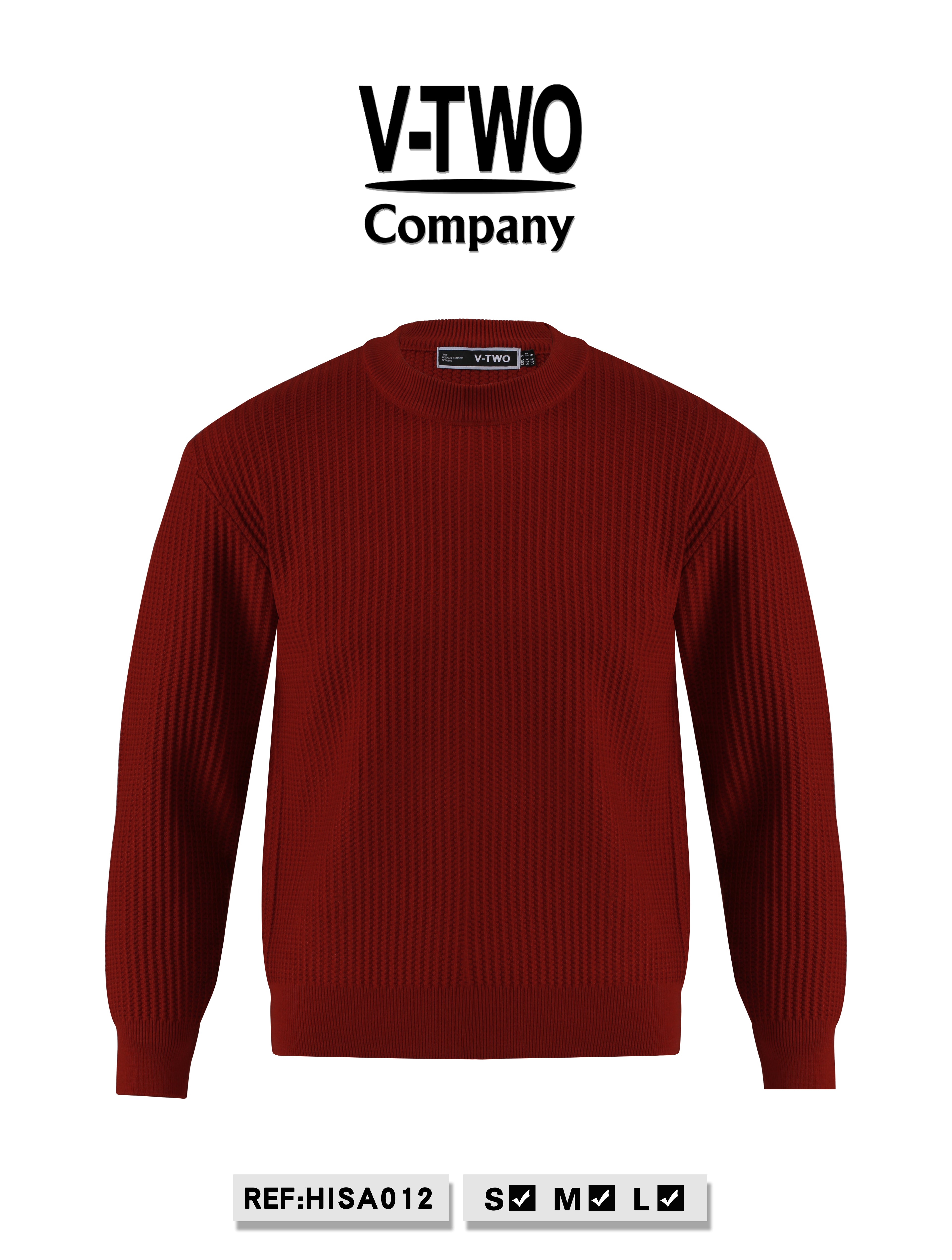 SUETER HISA012 ROJO