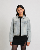 CHAQUETA DENIM JMVR002 AZUL