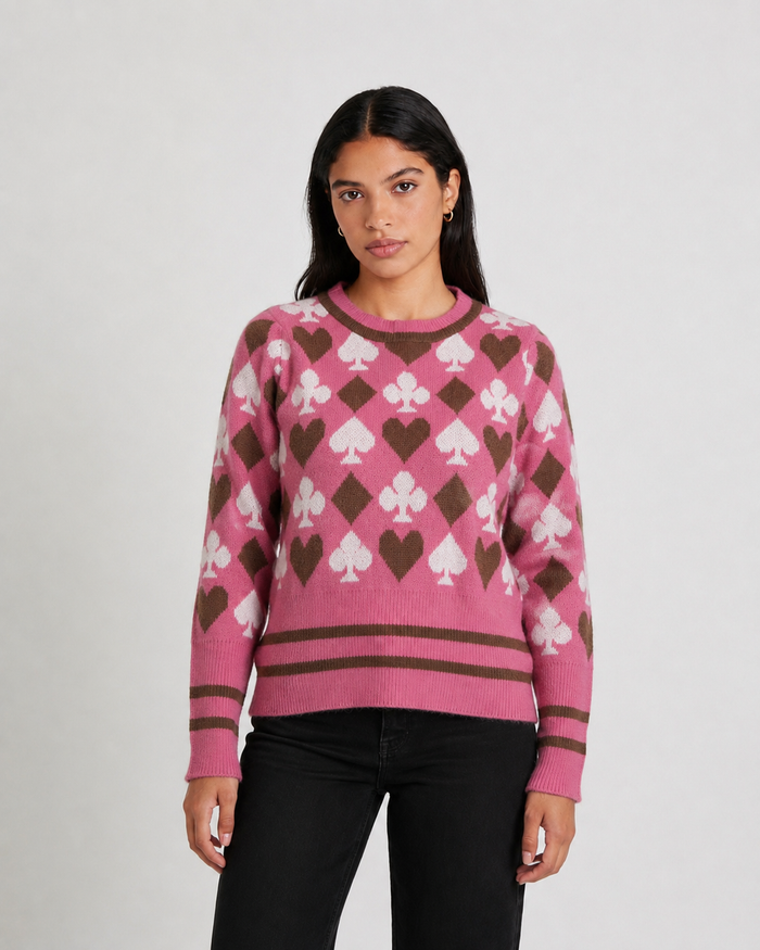 SUÉTER MSA156 ROSA