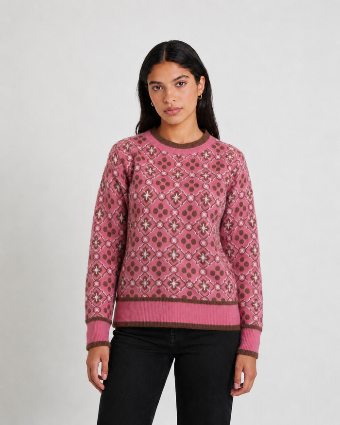 SUÉTER MSA157 ROSADO