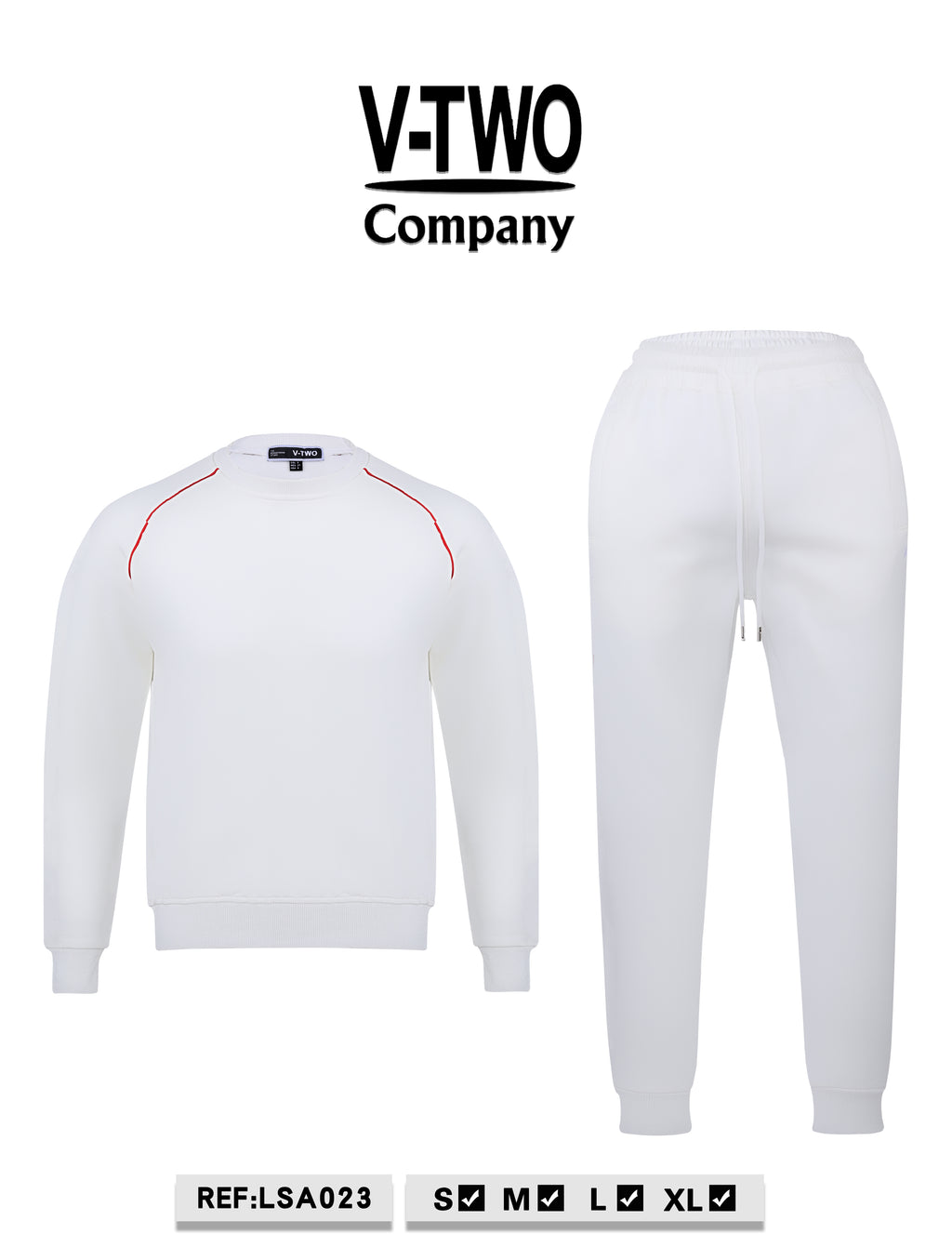 SUDADERA LSA023 BLANCO