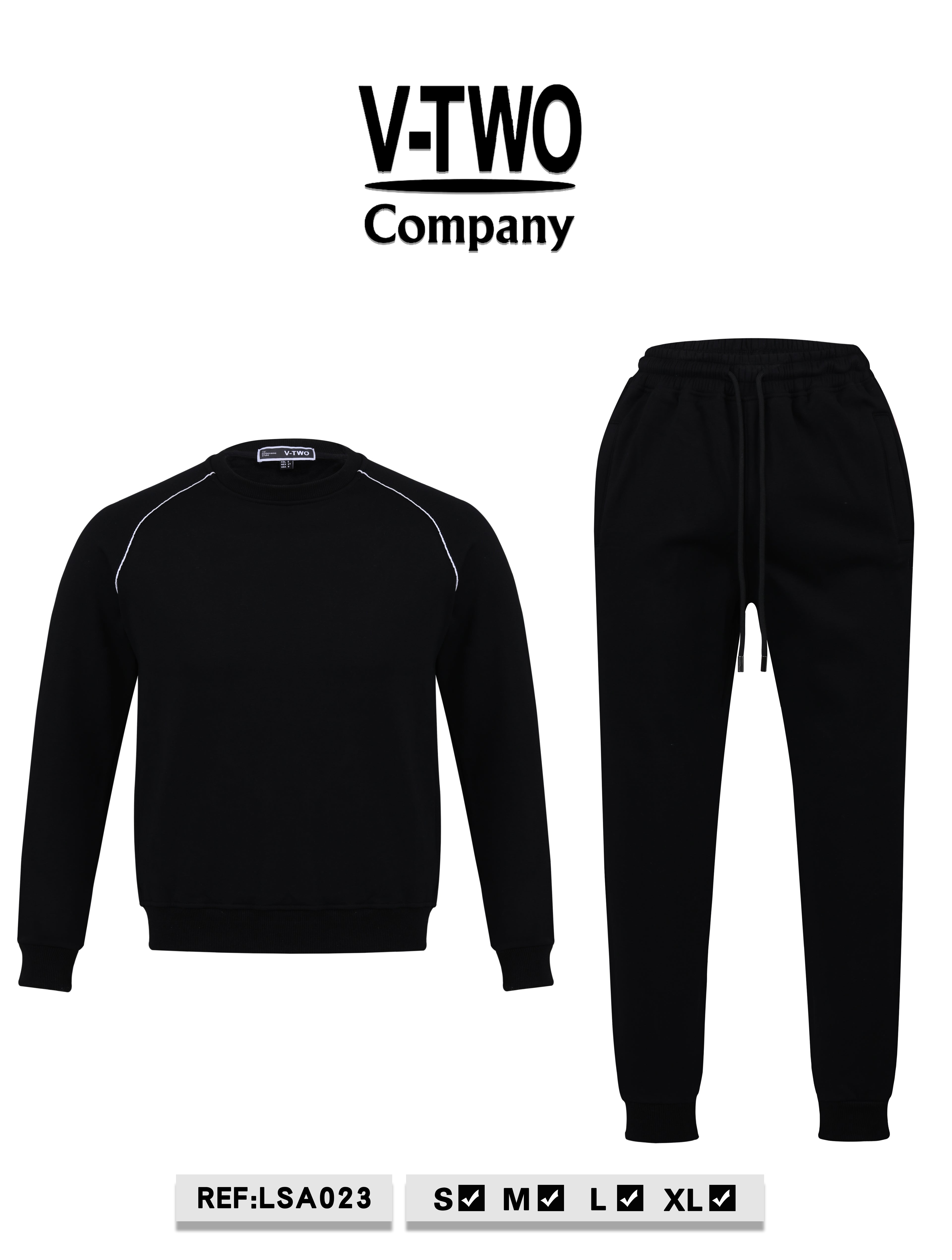 SUDADERA LSA023 NEGRO