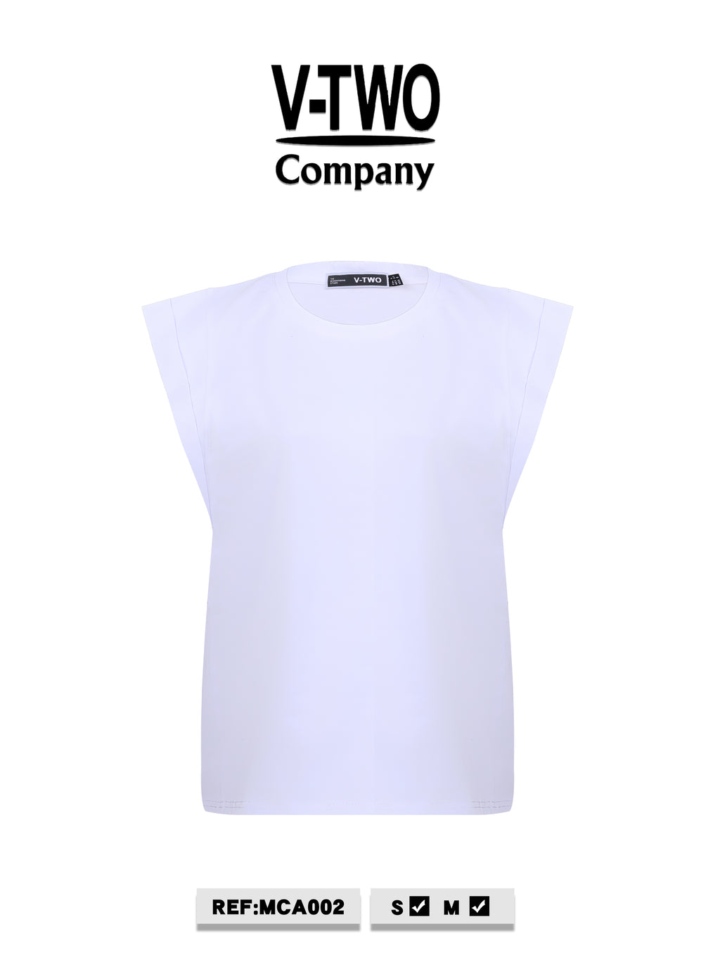 CAMISETA MCA002 BLANCO