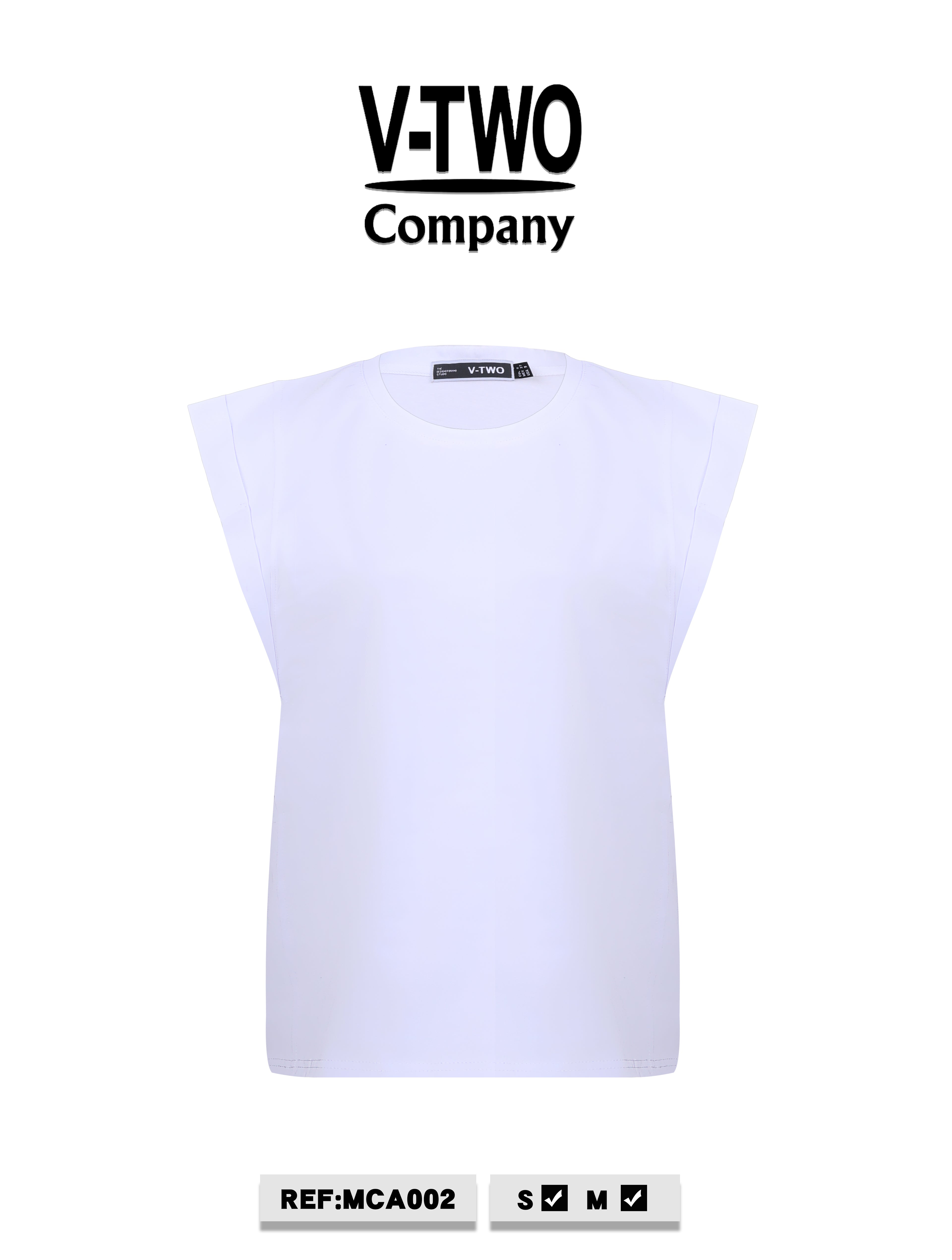 CAMISETA MCA002 BLANCO