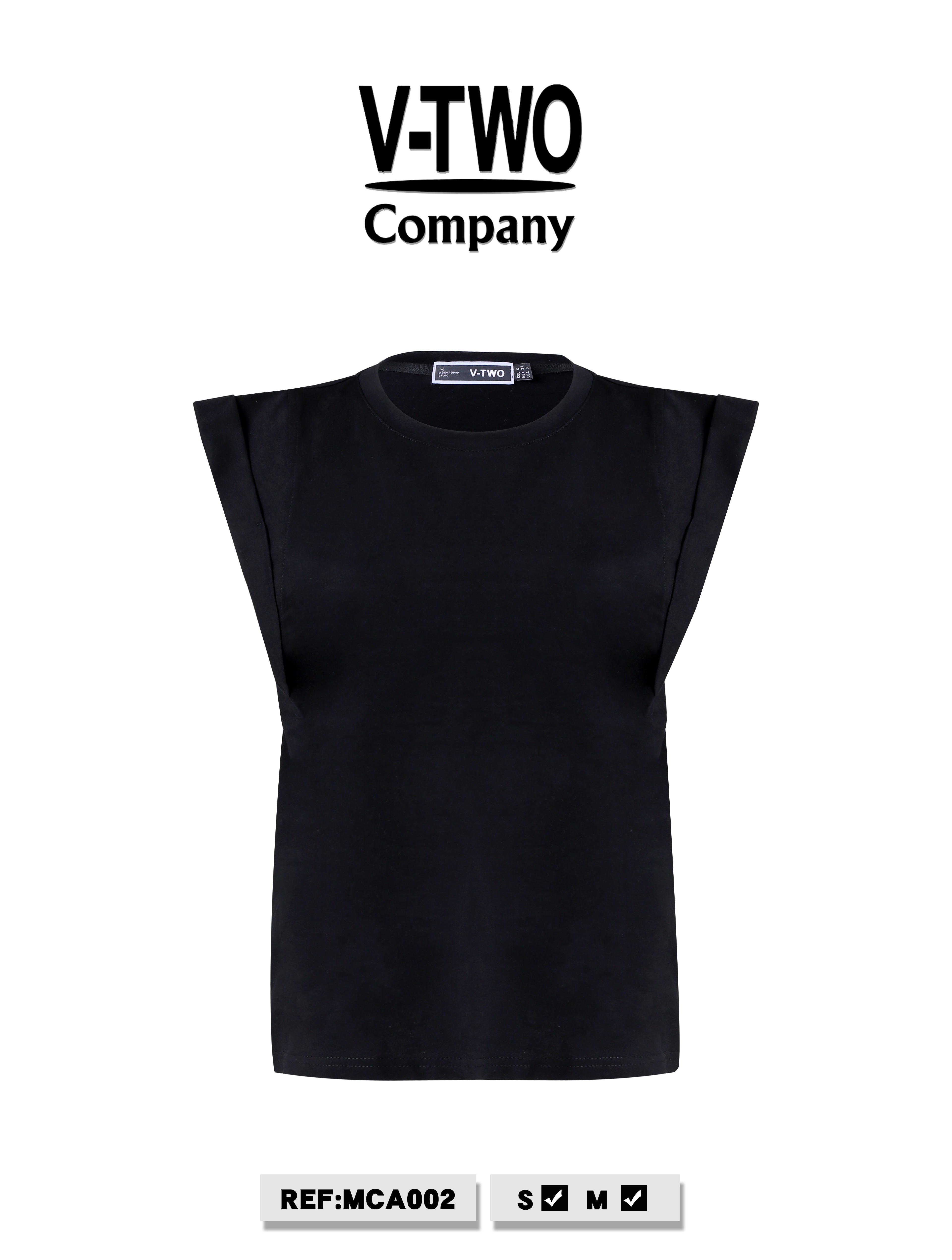 CAMISETA MCA002 NEGRO