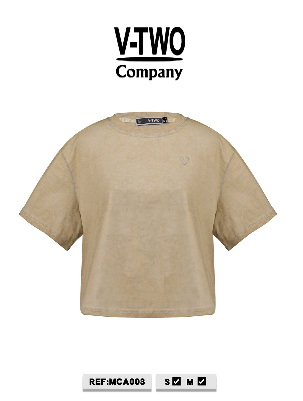 CAMISETA MCA003 KHAKI