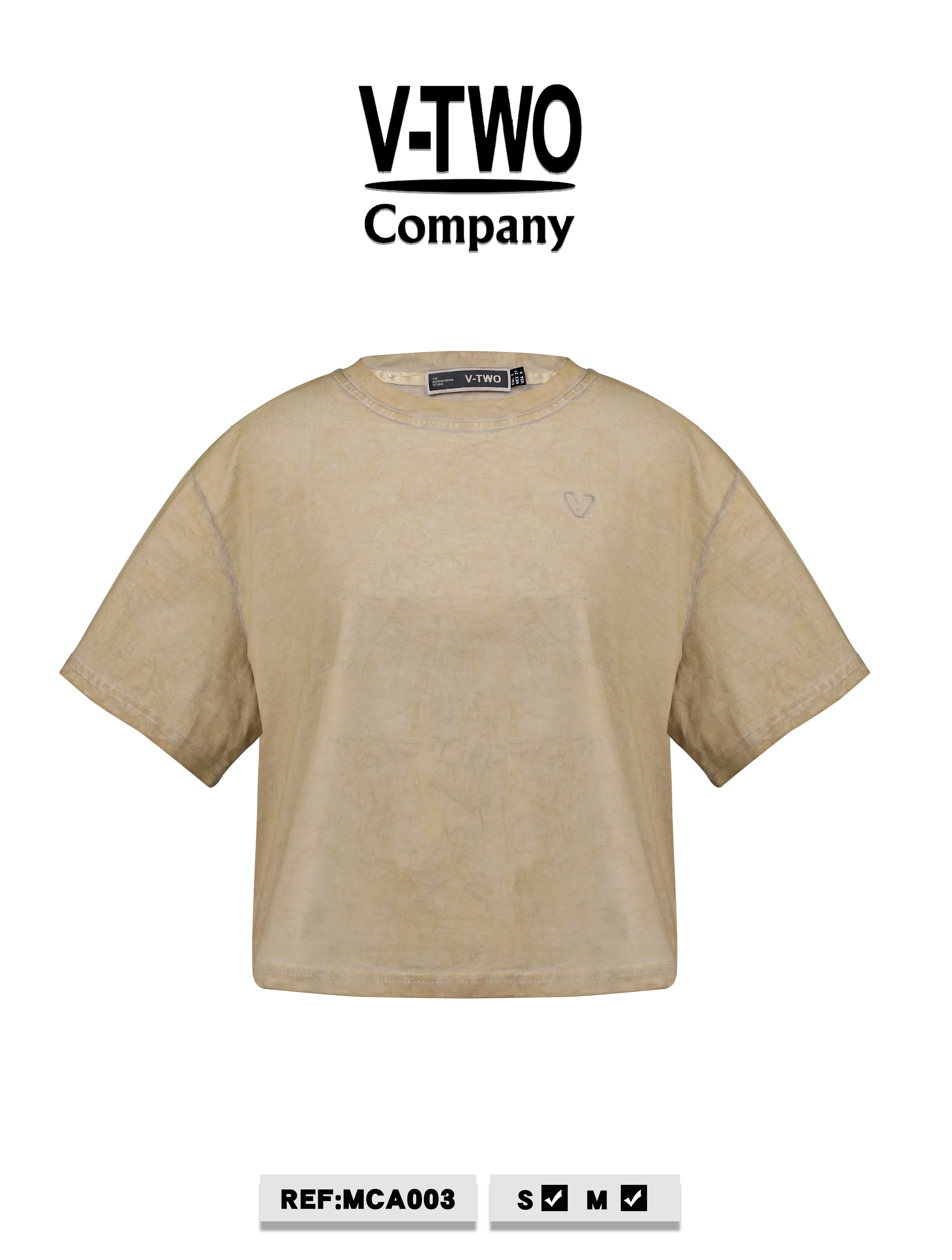 CAMISETA MCA003 KHAKI