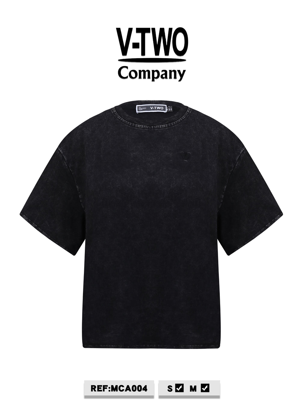 CAMISETA MCA004 NEGRO
