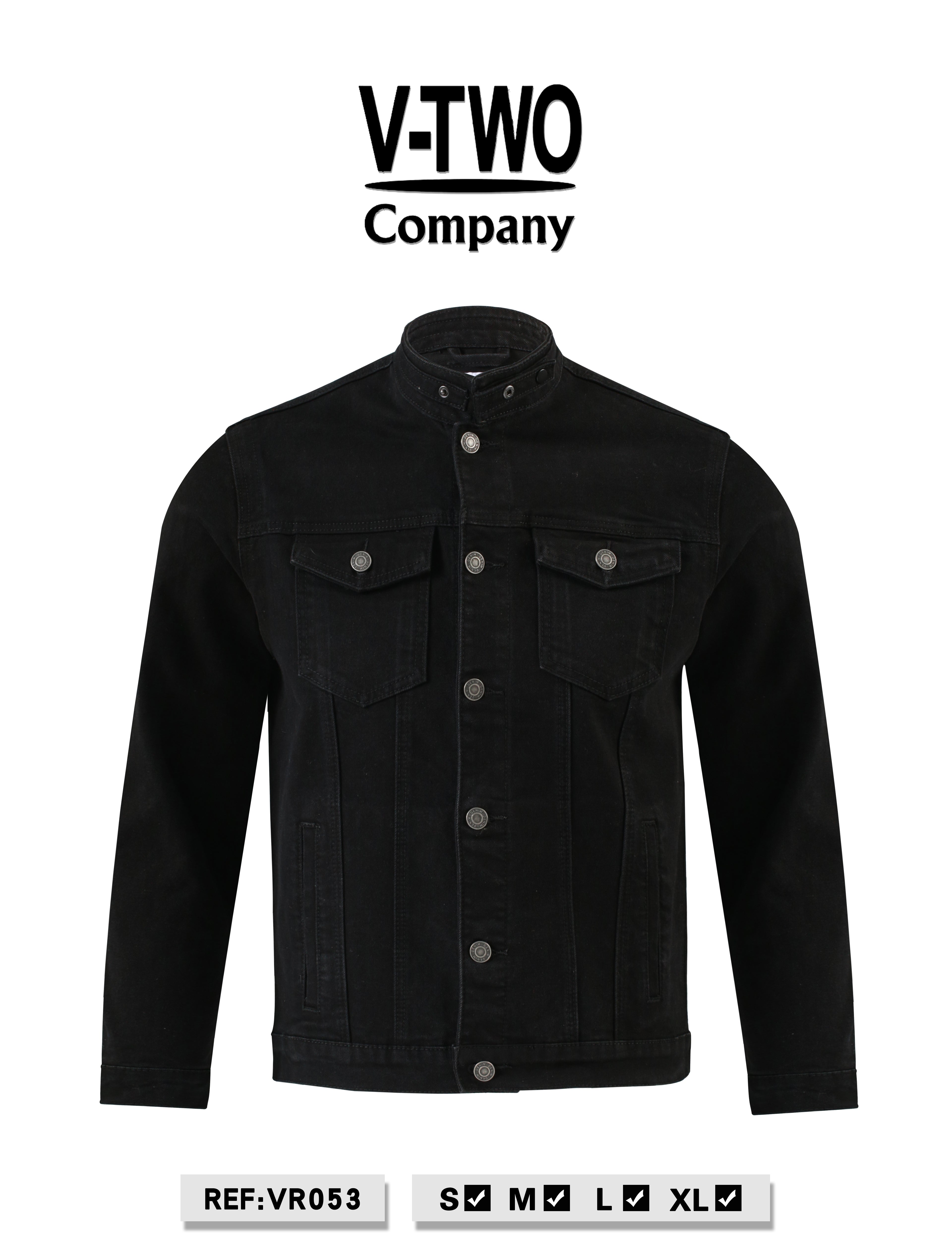 CHAQUETA VR053 NEGRO